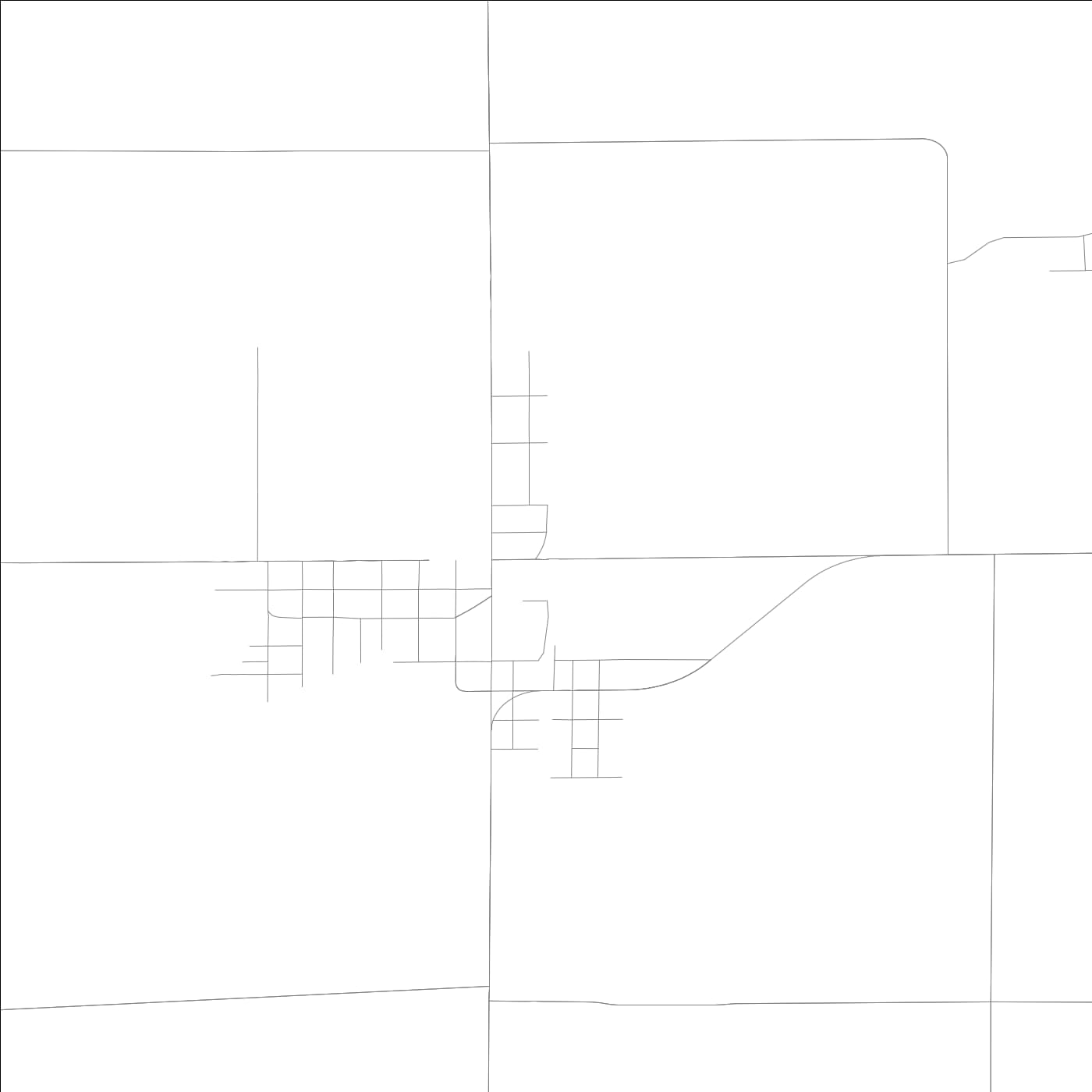 ROAD MAP OF WALTONVILLE, ILLINOIS BY MAPBAKES