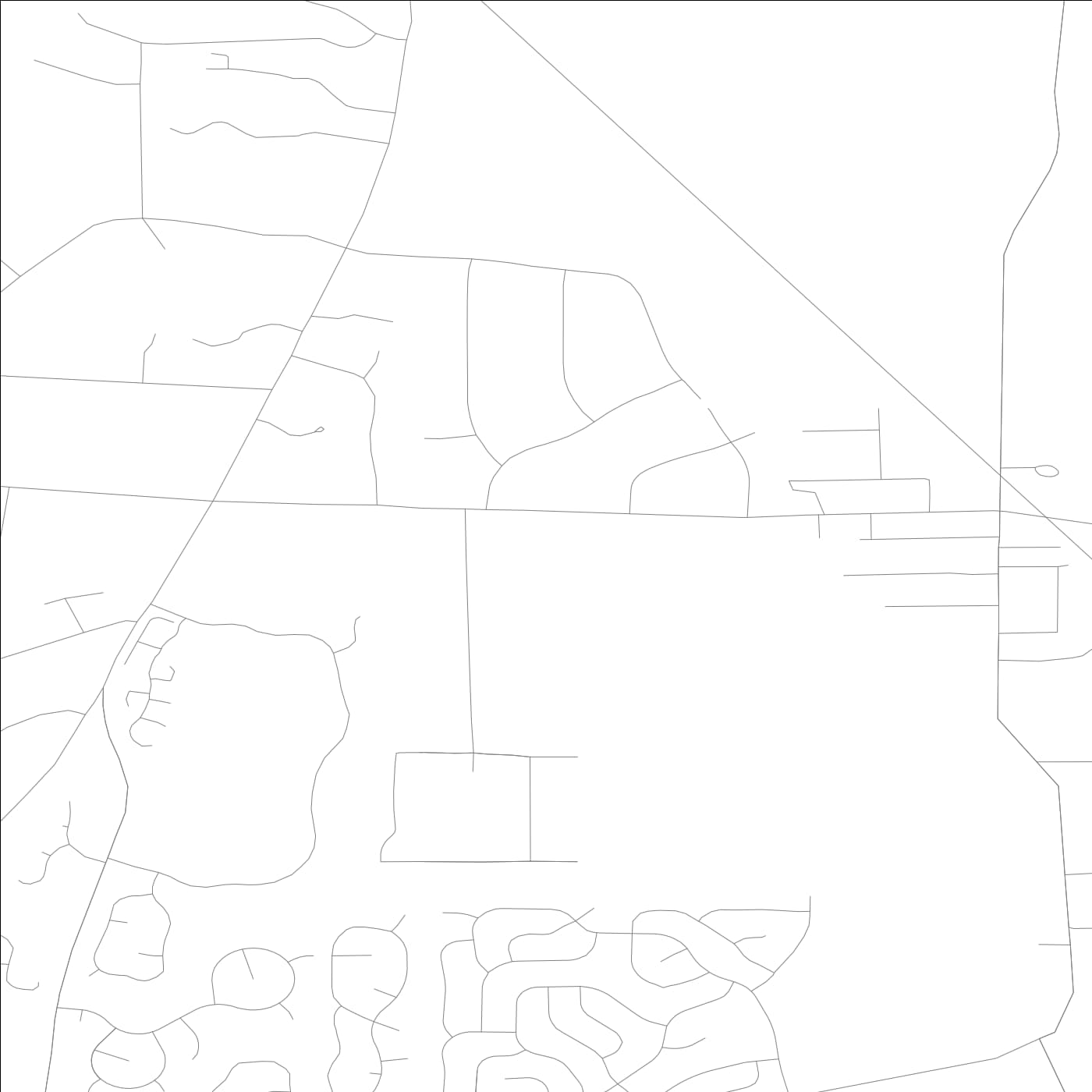 ROAD MAP OF WAYNE, ILLINOIS BY MAPBAKES