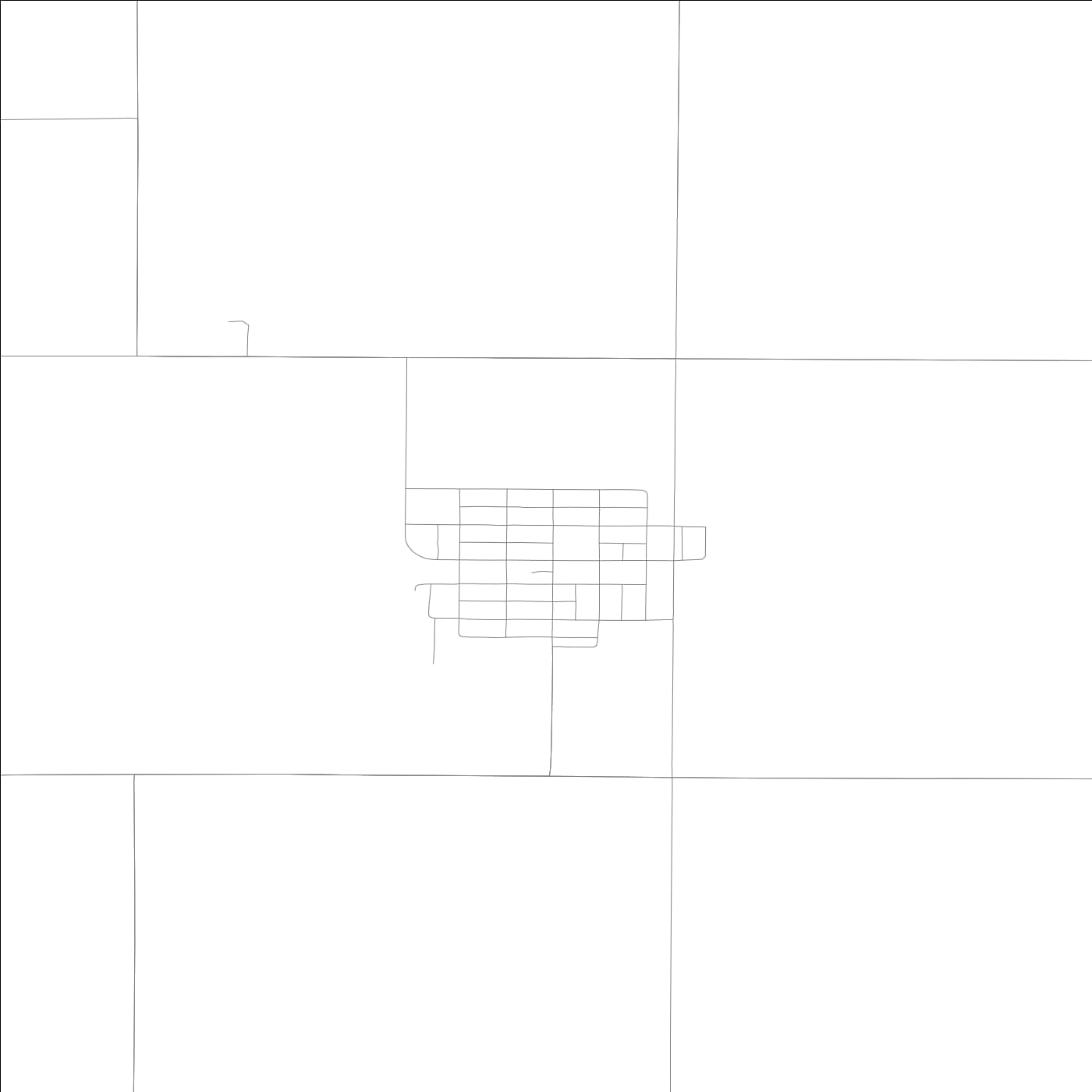 ROAD MAP OF WELDON, ILLINOIS BY MAPBAKES