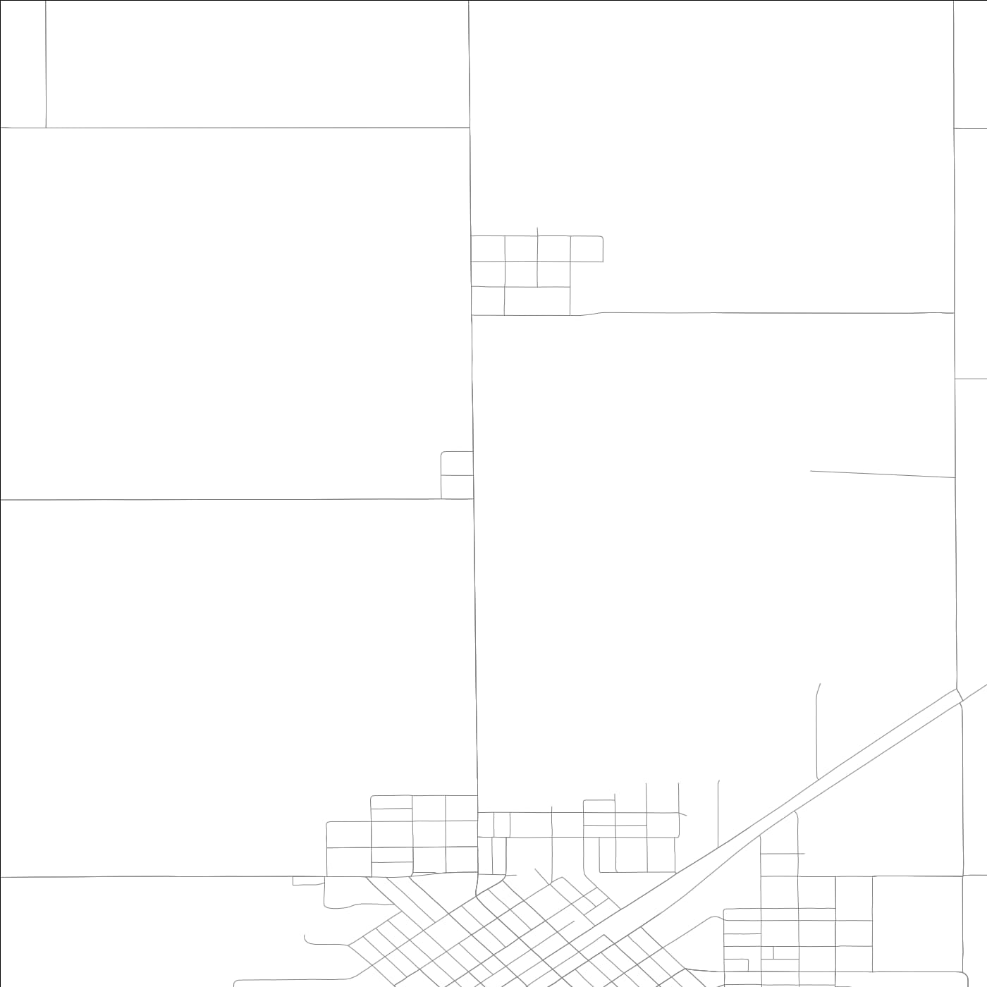 ROAD MAP OF WENONAH, ILLINOIS BY MAPBAKES
