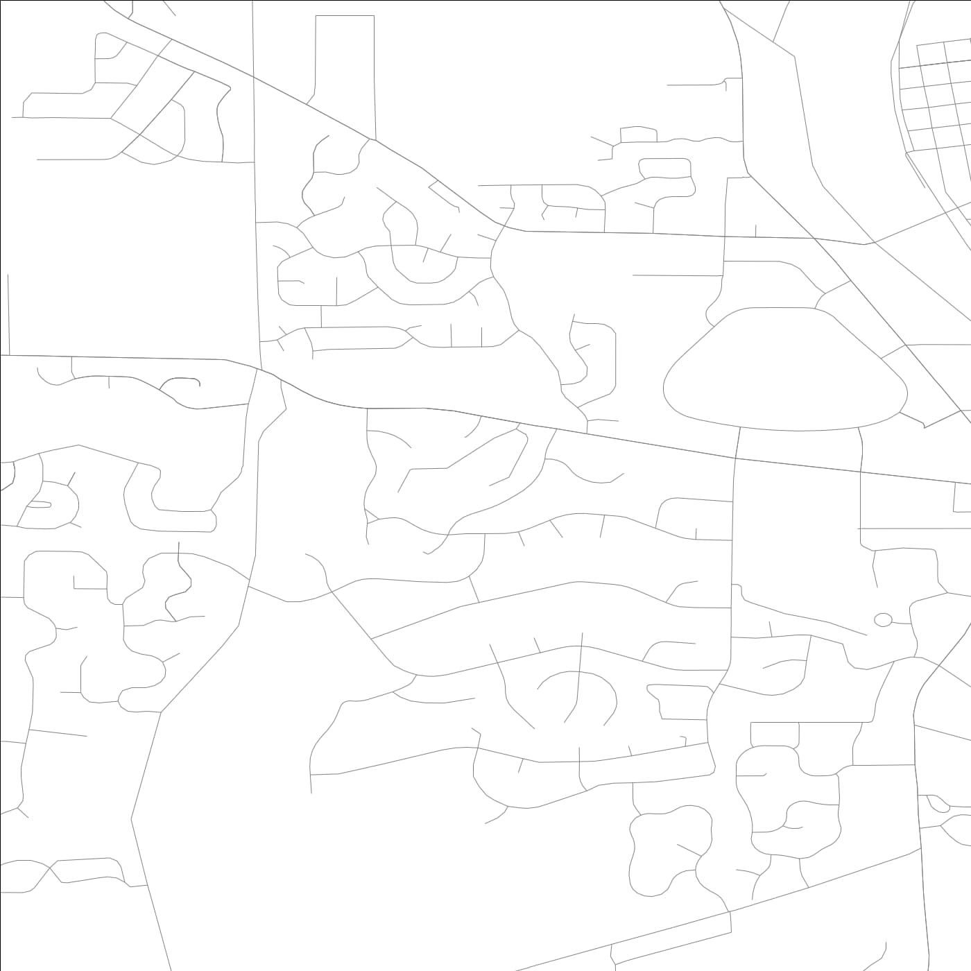 ROAD MAP OF WEST DUNDEE, ILLINOIS BY MAPBAKES