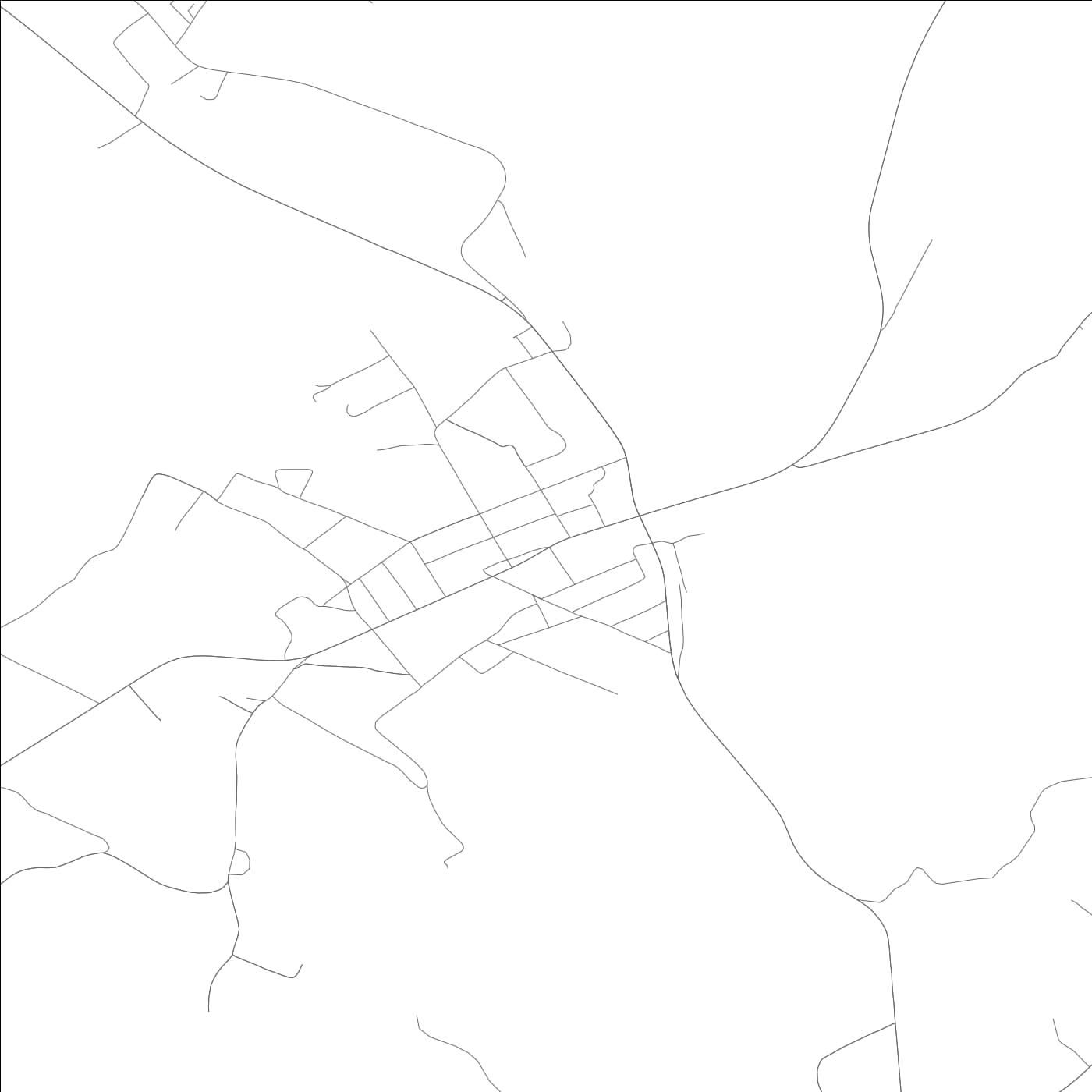 ROAD MAP OF DRAKESBORO, KENTUCKY BY MAPBAKES