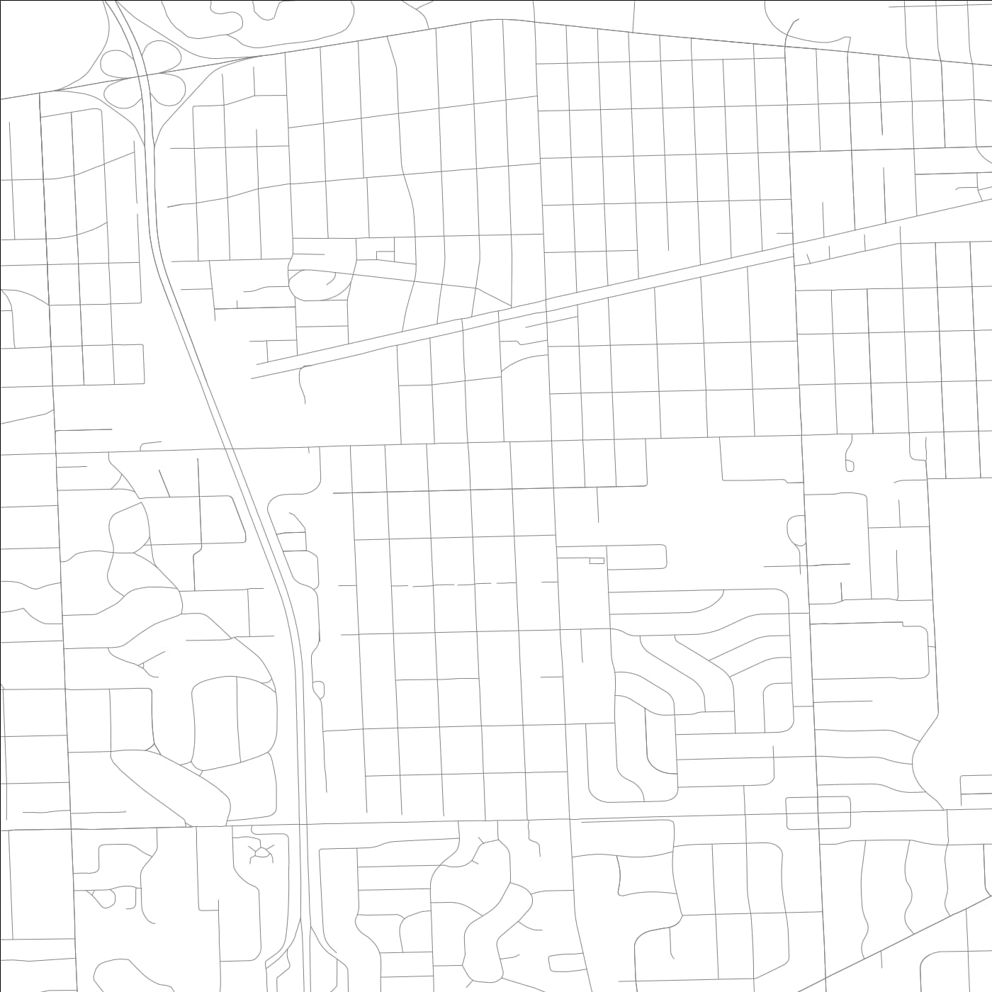 ROAD MAP OF WESTERN SPRINGS, ILLINOIS BY MAPBAKES