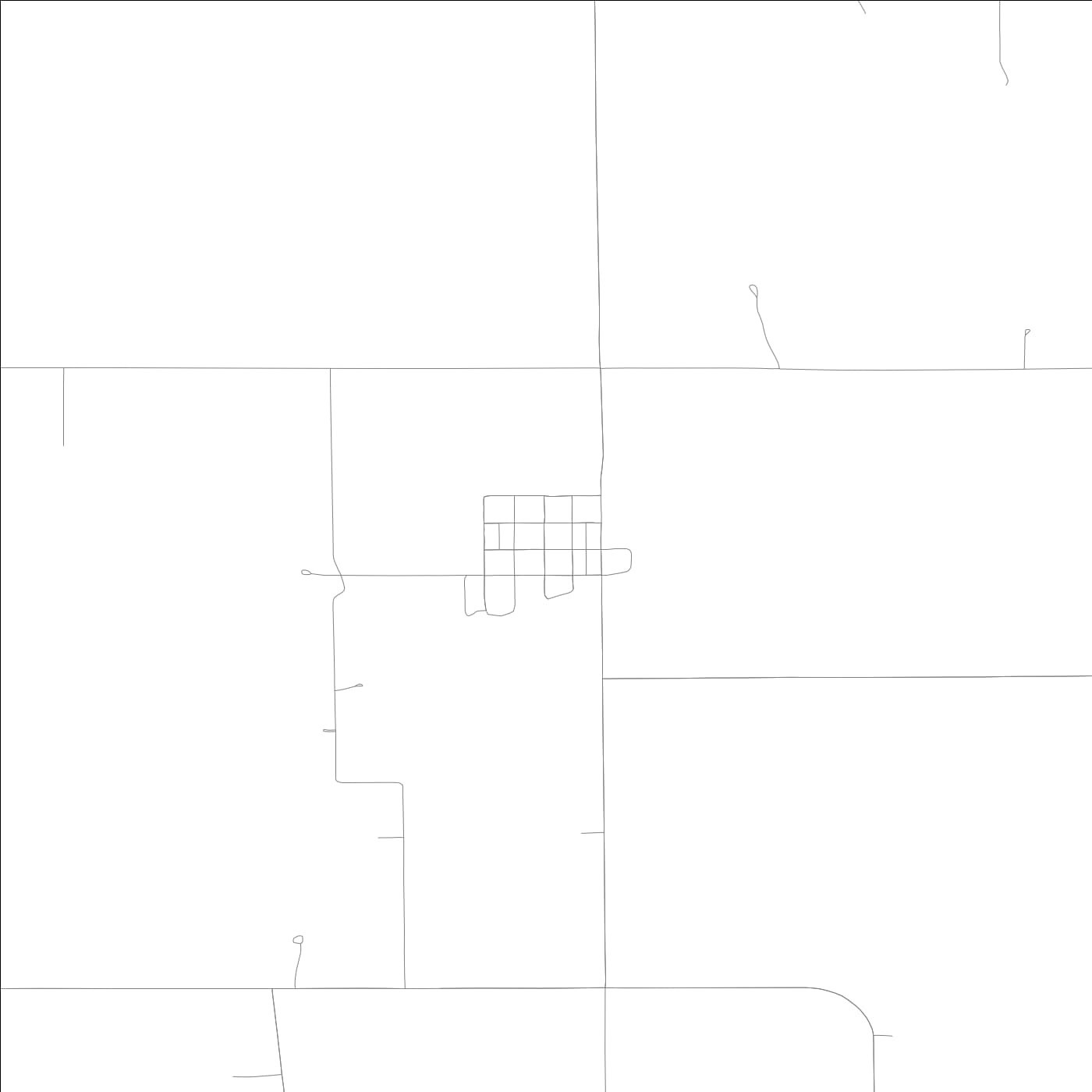 ROAD MAP OF WESTERVELT, ILLINOIS BY MAPBAKES