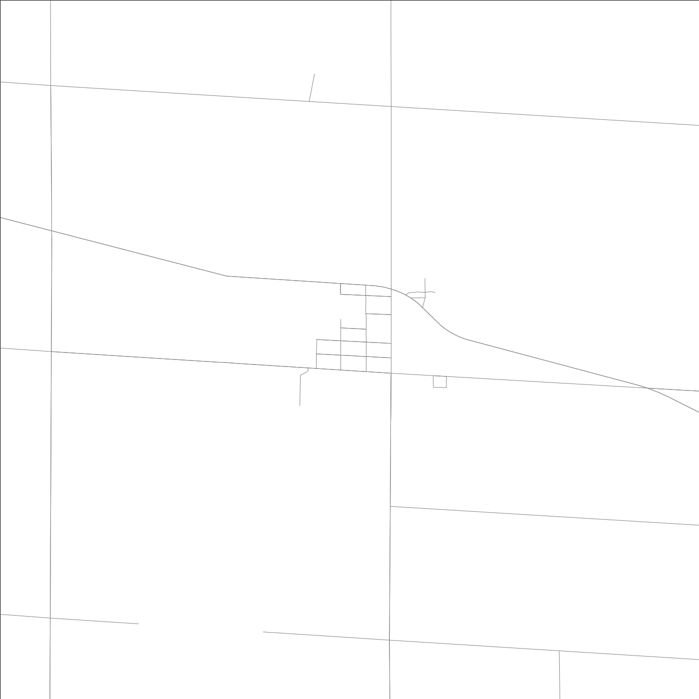 ROAD MAP OF WHEELER, ILLINOIS BY MAPBAKES