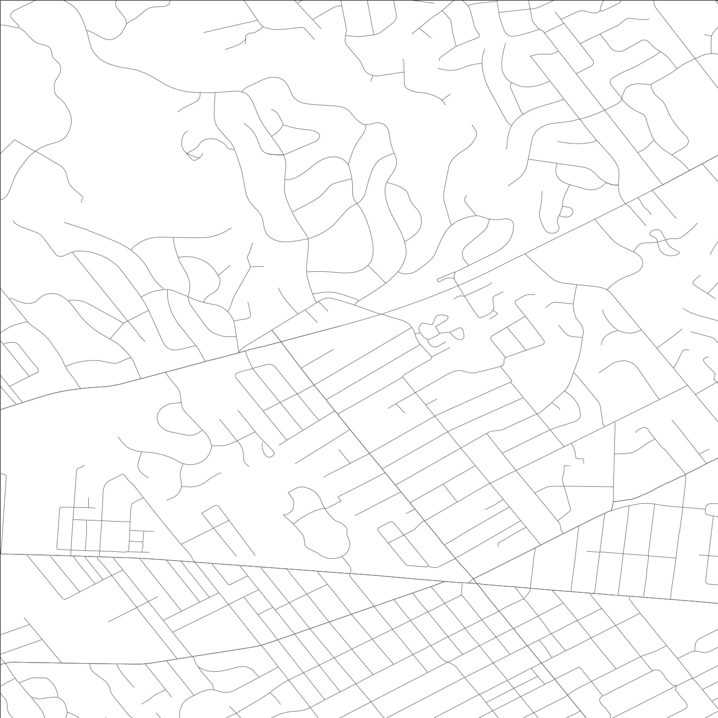 ROAD MAP OF DRUID HILLS, KENTUCKY BY MAPBAKES