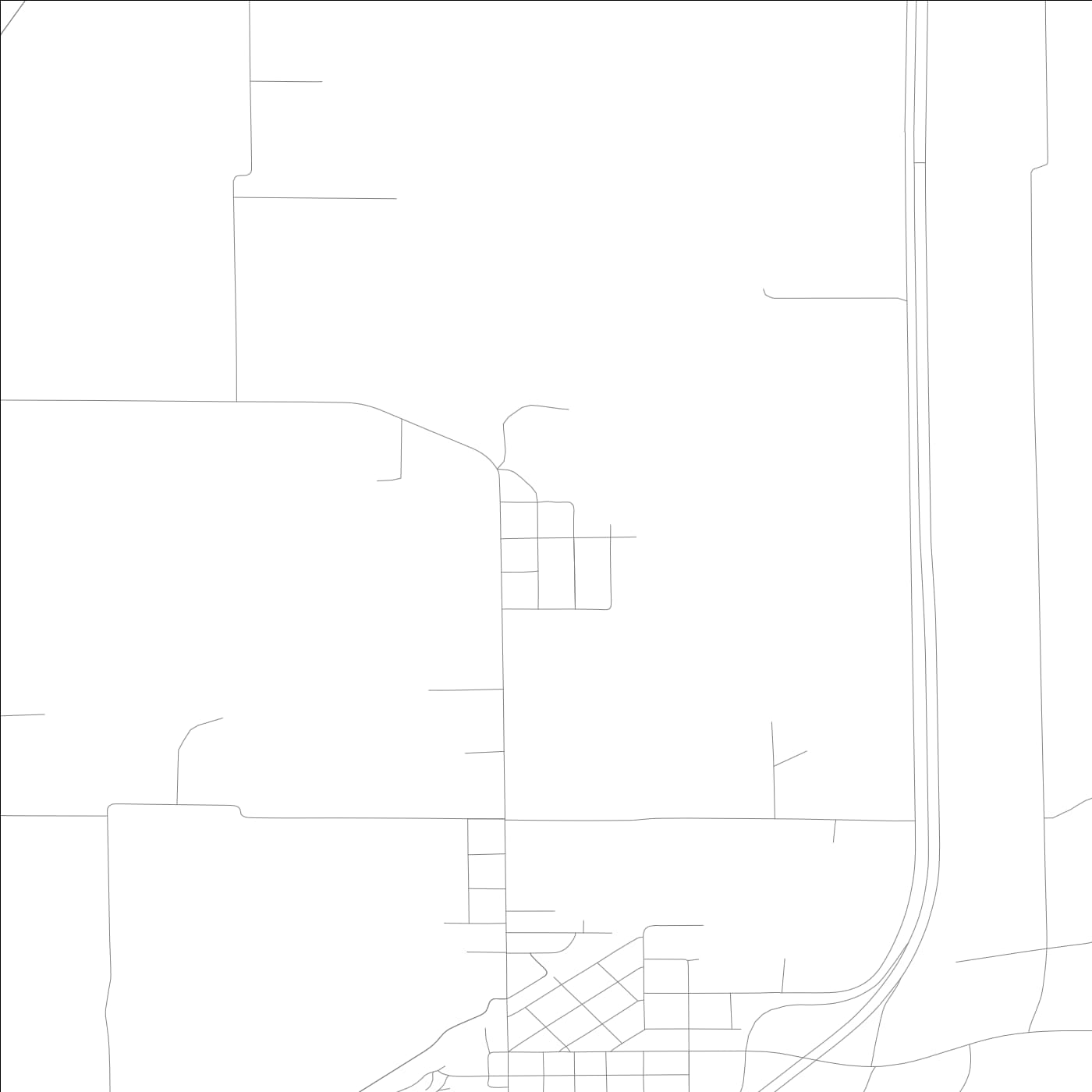 ROAD MAP OF WILLIAMSON, ILLINOIS BY MAPBAKES