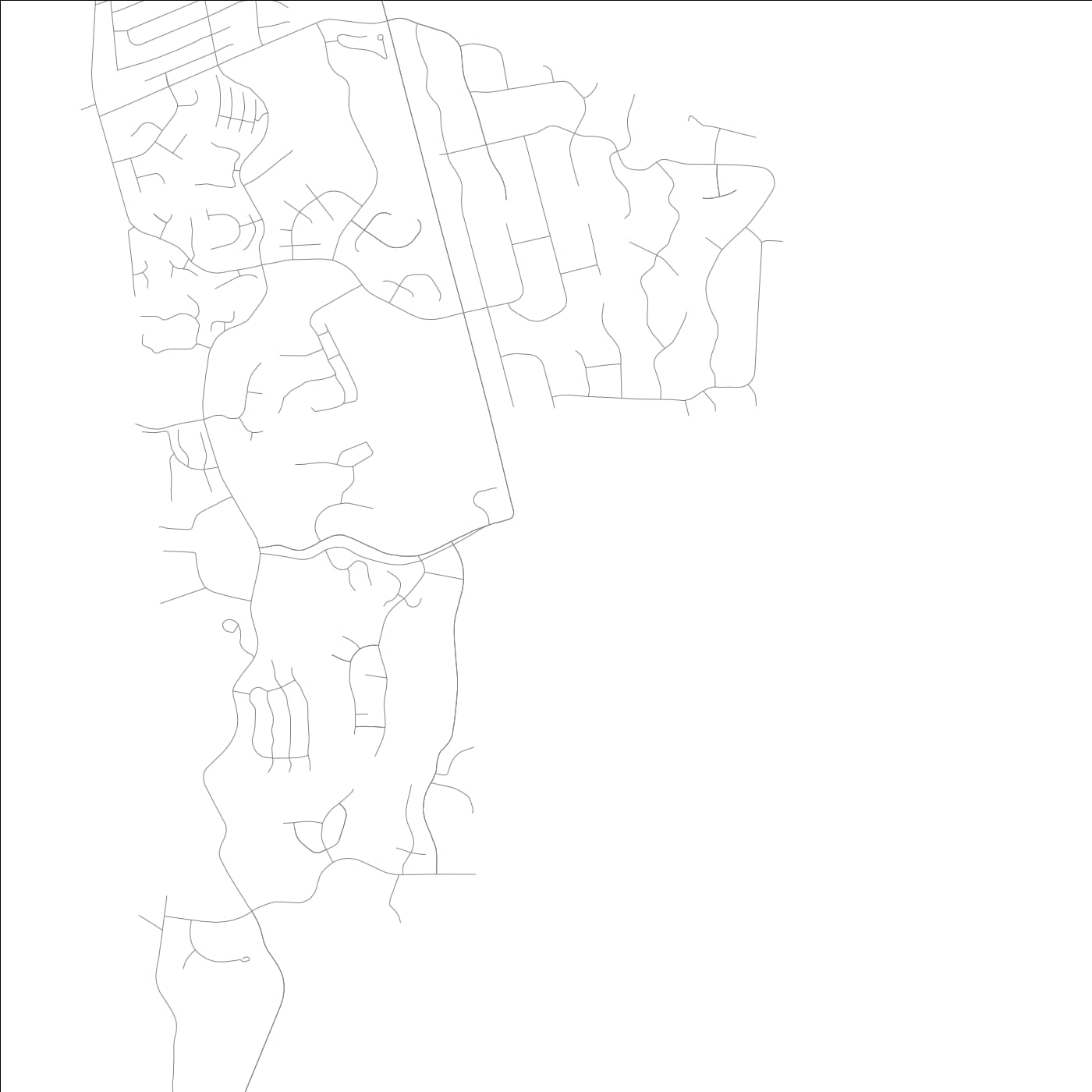 ROAD MAP OF WAILEA, HAWAII BY MAPBAKES