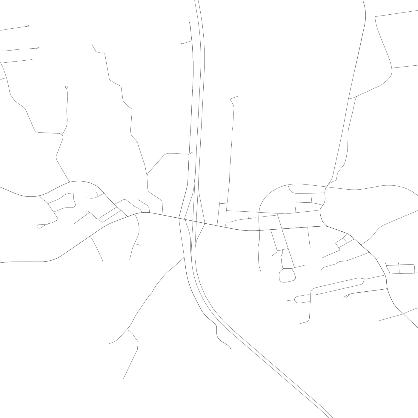 ROAD MAP OF DRY RIDGE, KENTUCKY BY MAPBAKES