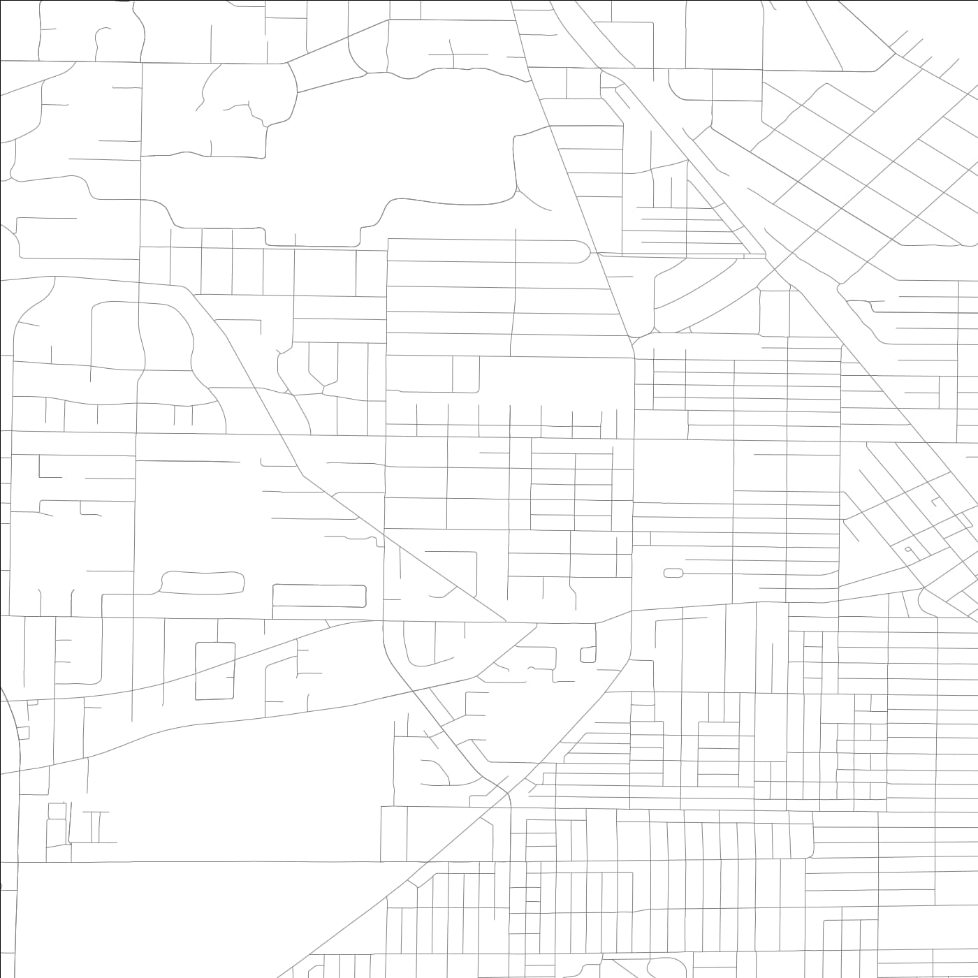 ROAD MAP OF WILMETTE, ILLINOIS BY MAPBAKES
