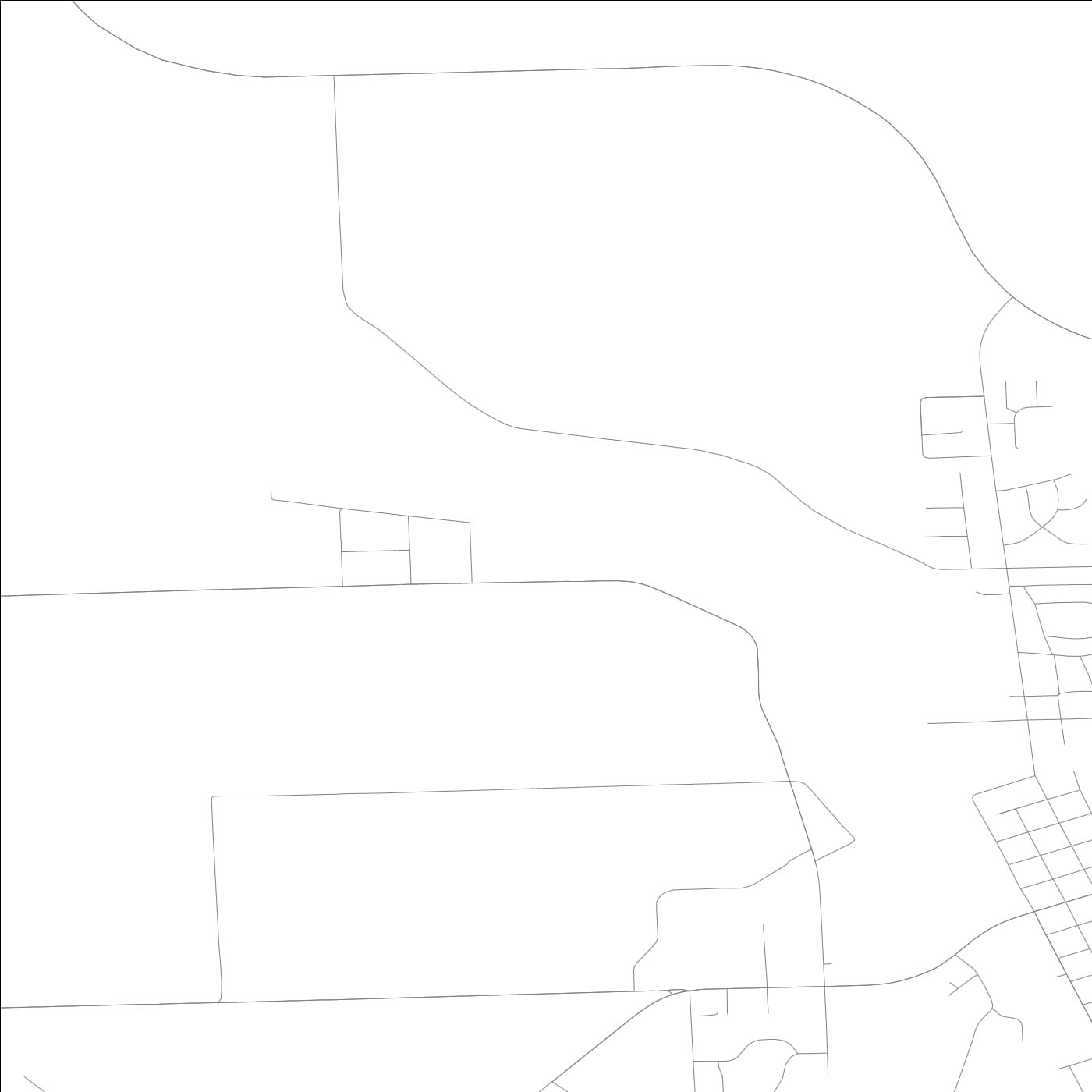ROAD MAP OF WILMINGTON, ILLINOIS BY MAPBAKES