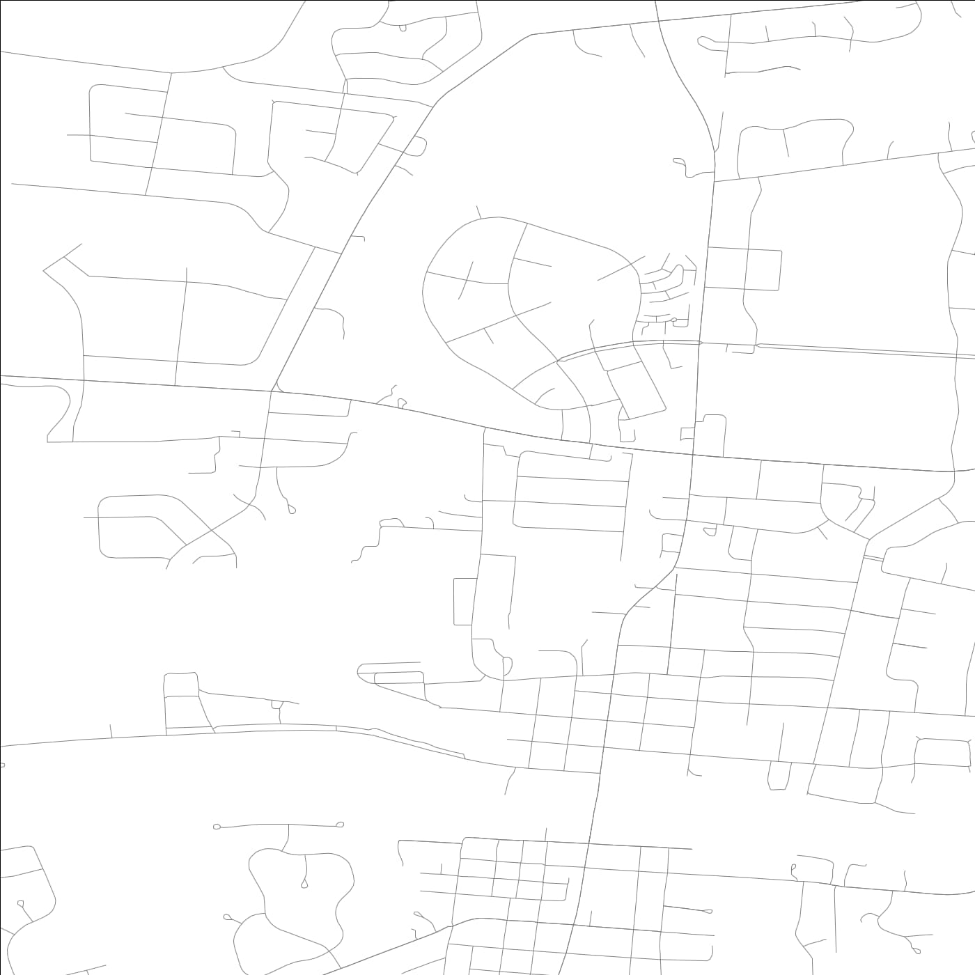 ROAD MAP OF YORKVILLE, ILLINOIS BY MAPBAKES