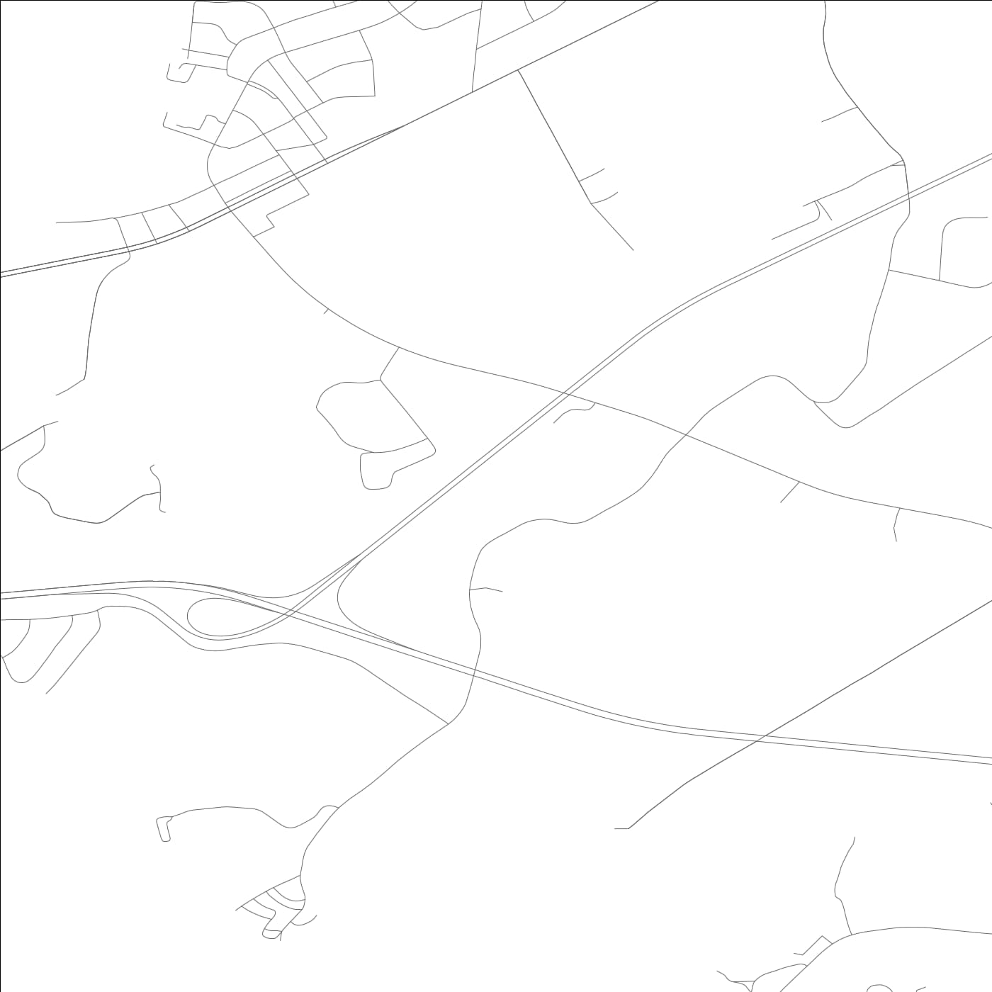 ROAD MAP OF EDDYVILLE, KENTUCKY BY MAPBAKES