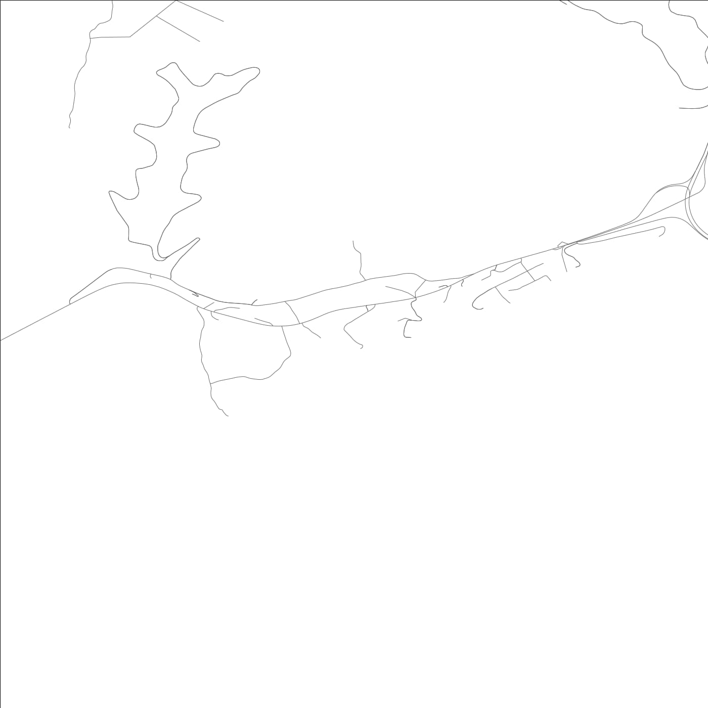 ROAD MAP OF PAYNE GAP, KENTUCKY BY MAPBAKES