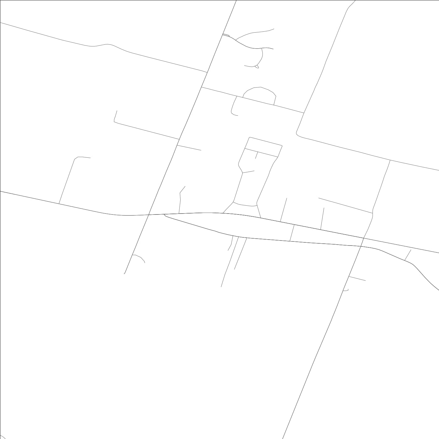 ROAD MAP OF PHILPOT, KENTUCKY BY MAPBAKES