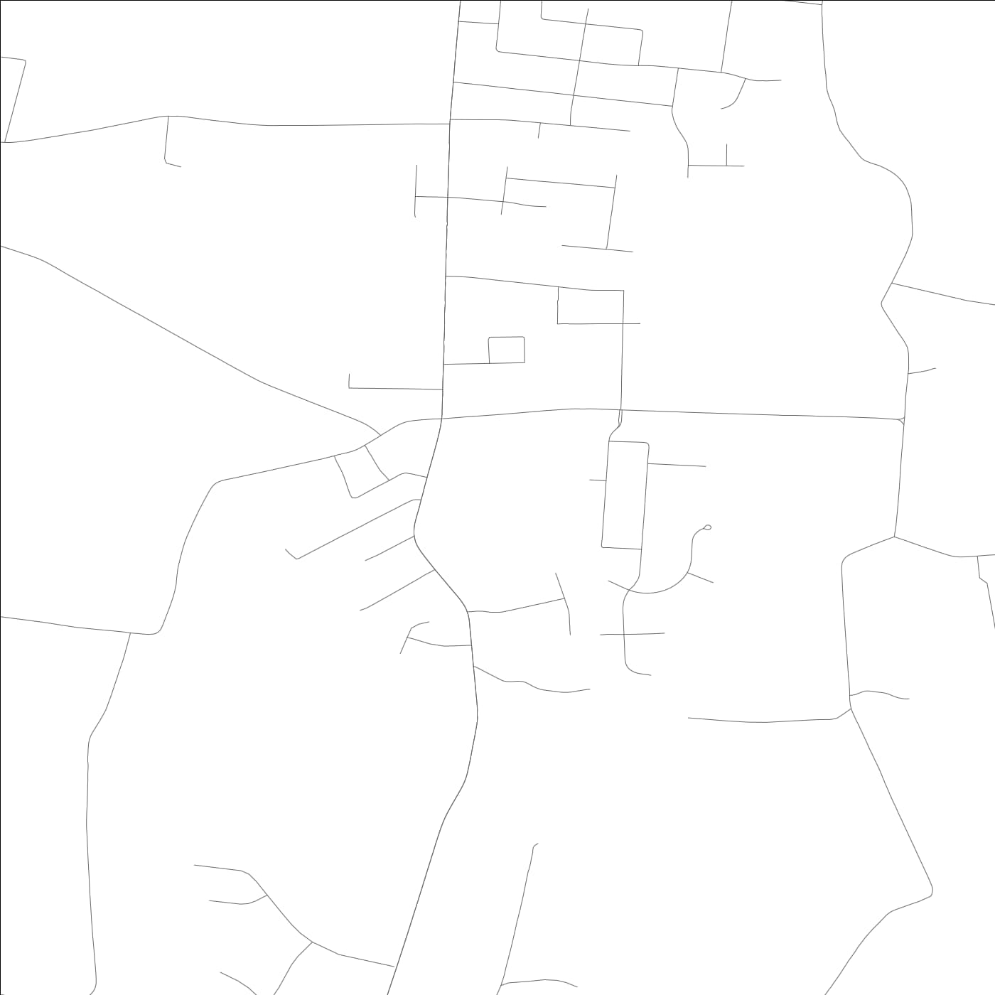 ROAD MAP OF PLANO, KENTUCKY BY MAPBAKES