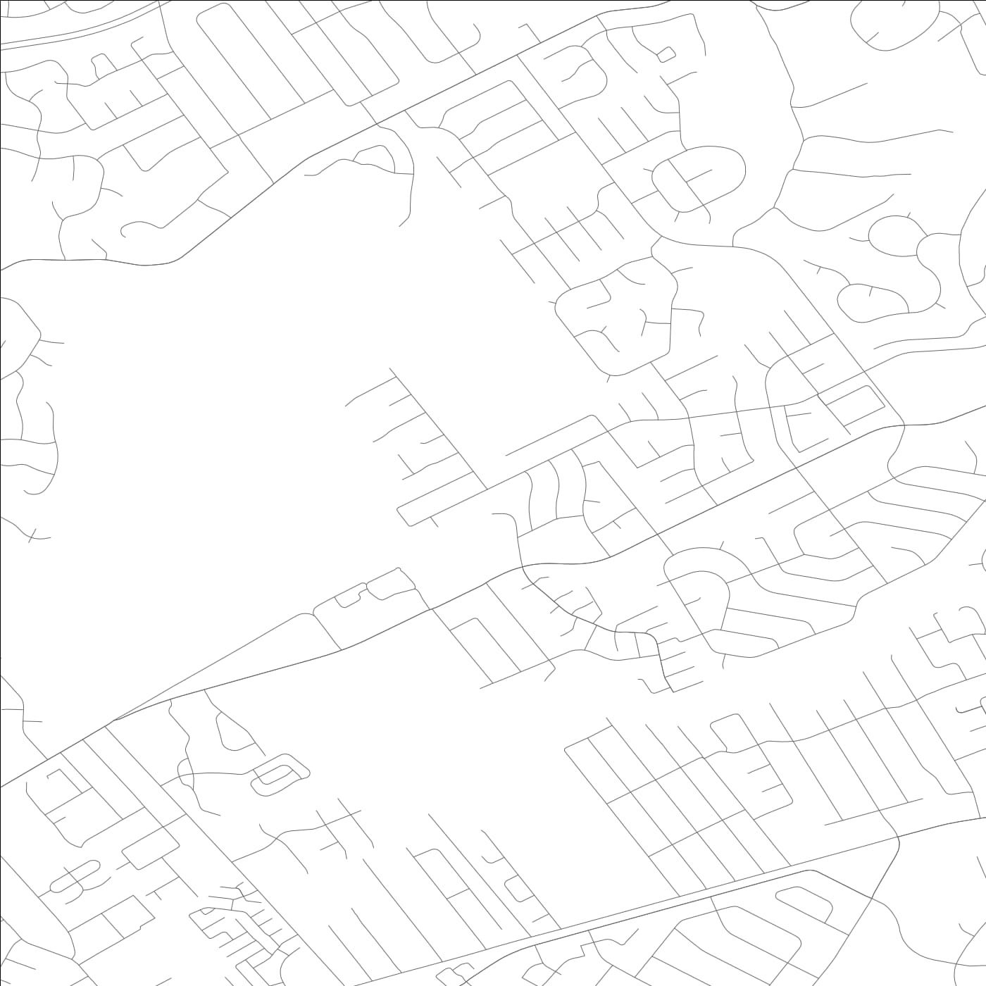 ROAD MAP OF PLANTATION, KENTUCKY BY MAPBAKES