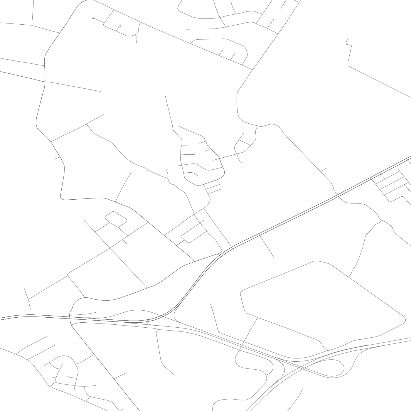 ROAD MAP OF PLUM SPRINGS, KENTUCKY BY MAPBAKES