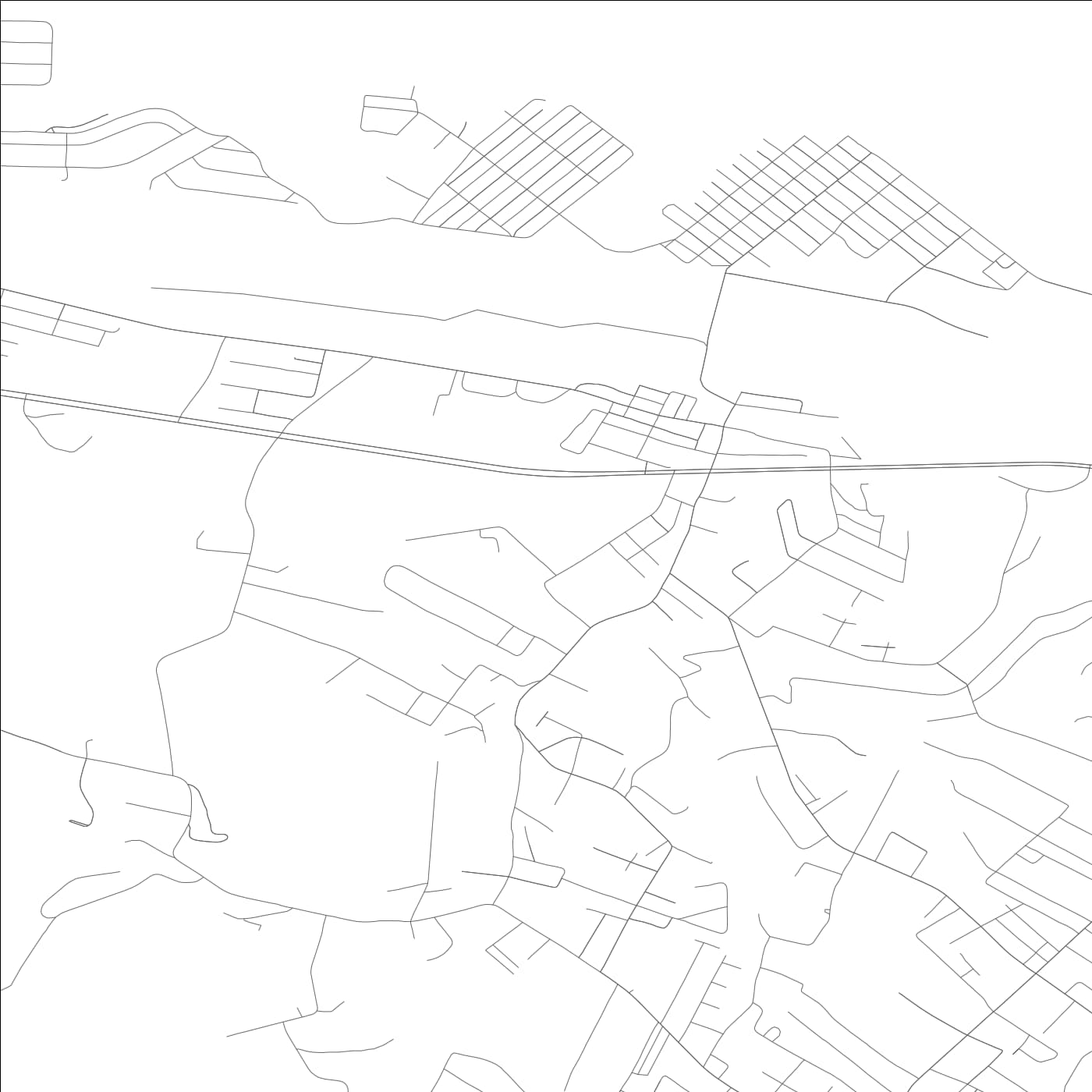 ROAD MAP OF RACELAND, KENTUCKY BY MAPBAKES