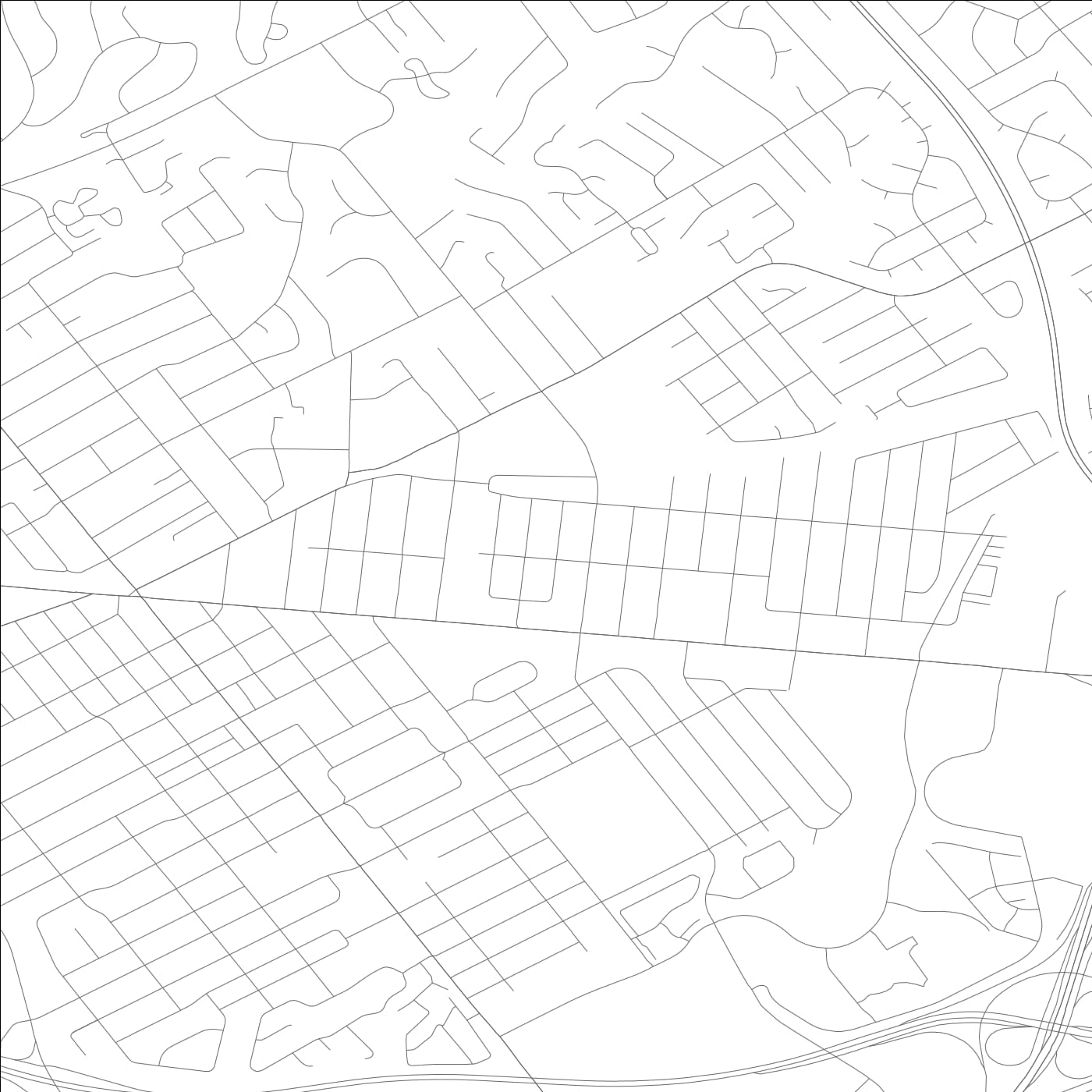 ROAD MAP OF RICHLAWN, KENTUCKY BY MAPBAKES