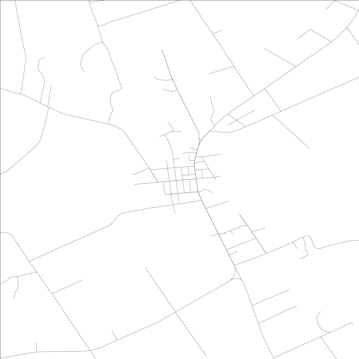 ROAD MAP OF SACRAMENTO, KENTUCKY BY MAPBAKES
