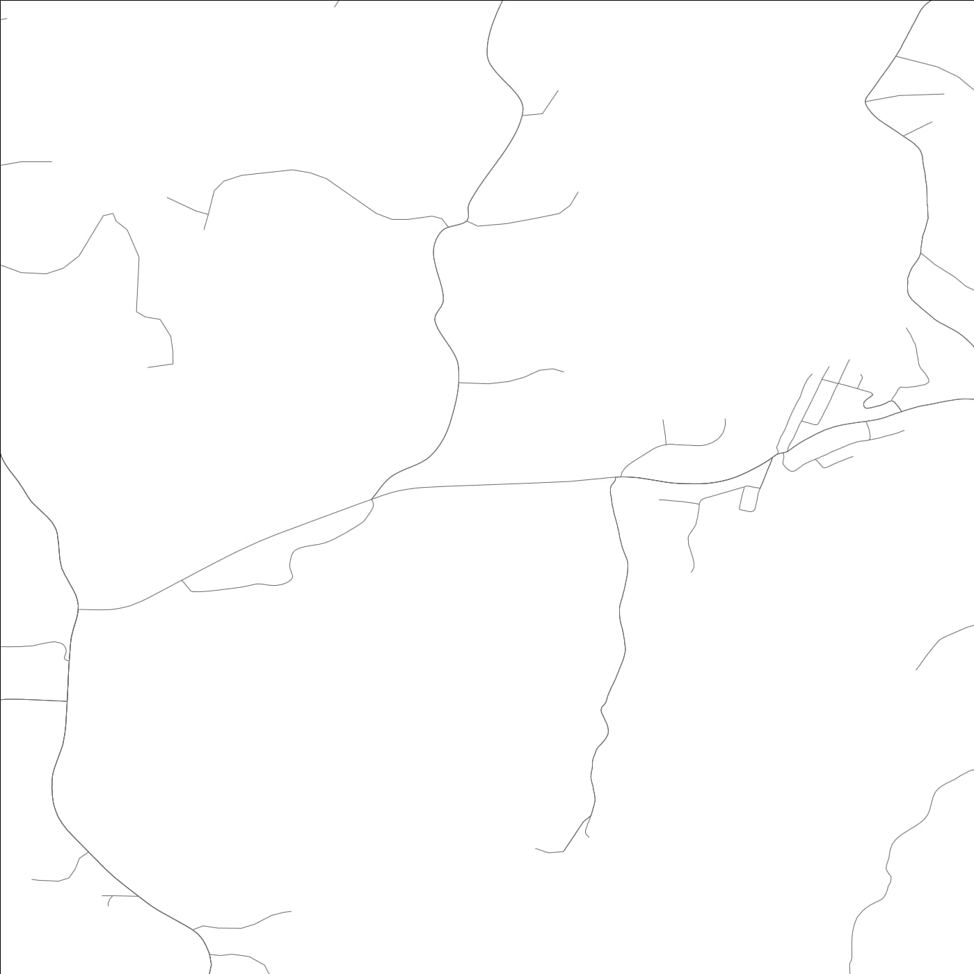 ROAD MAP OF SADIEVILLE, KENTUCKY BY MAPBAKES