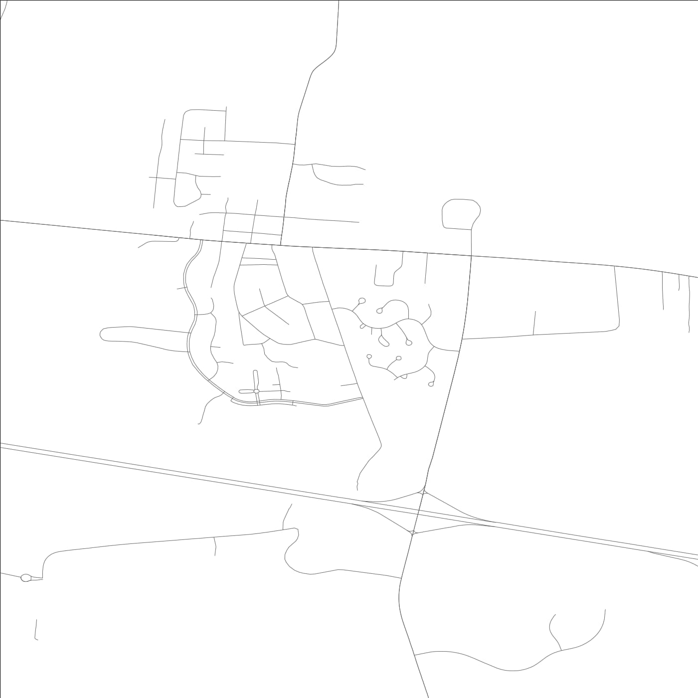 ROAD MAP OF SIMPSONVILLE, KENTUCKY BY MAPBAKES