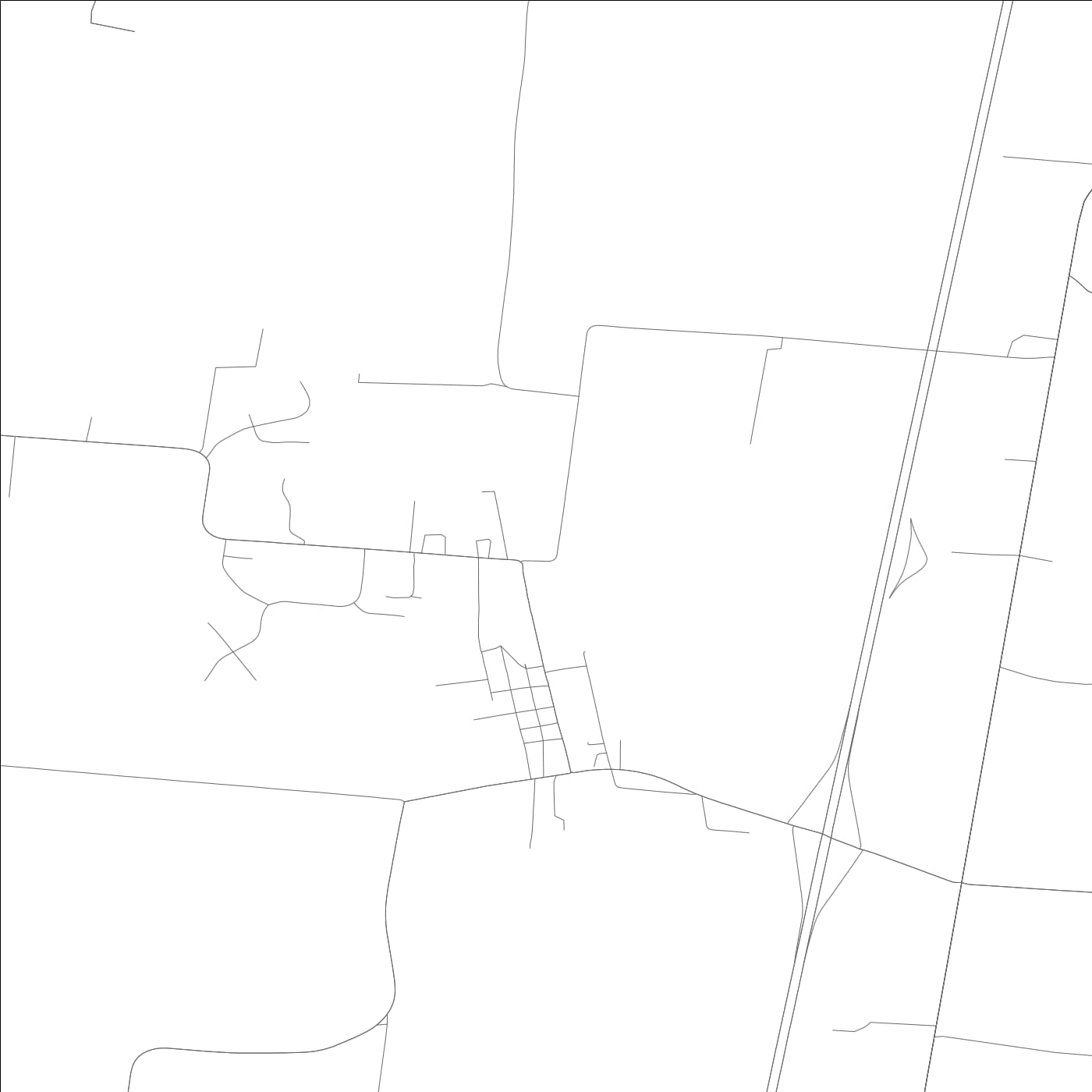 ROAD MAP OF SONORA, KENTUCKY BY MAPBAKES