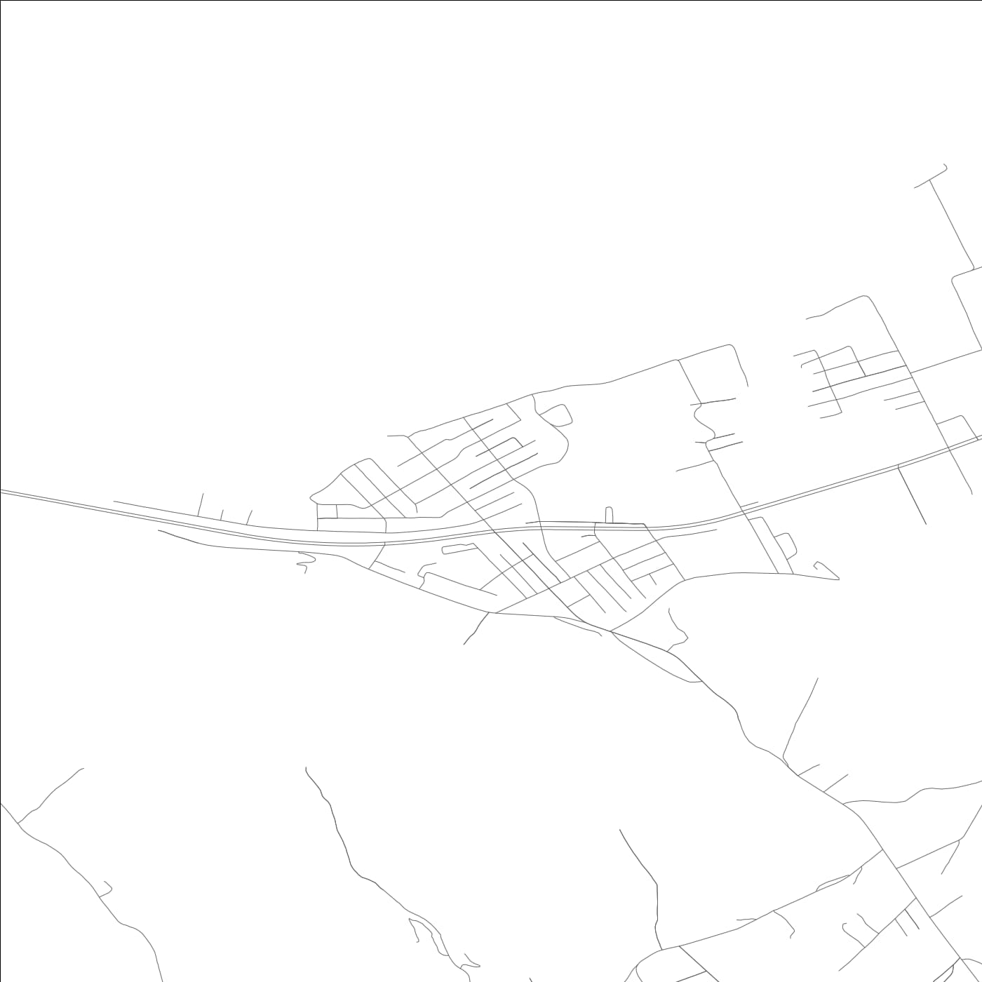 ROAD MAP OF SOUTH SHORE, KENTUCKY BY MAPBAKES