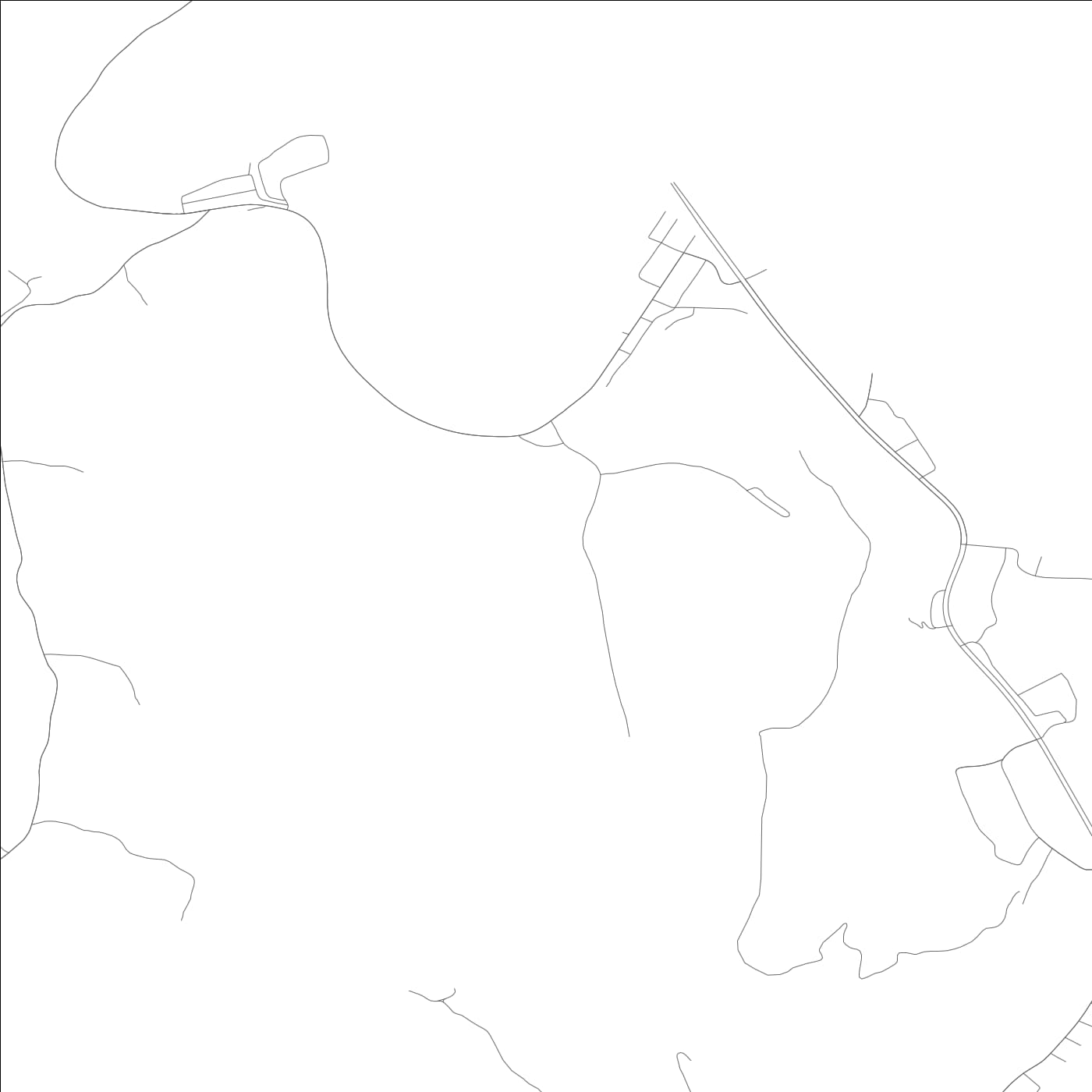 ROAD MAP OF SOUTH WILLIAMSON, KENTUCKY BY MAPBAKES