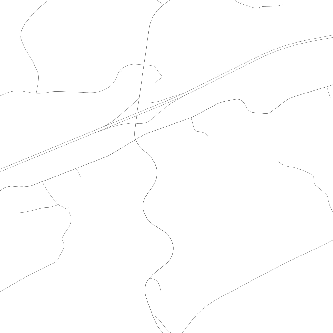 ROAD MAP OF SPARTA, KENTUCKY BY MAPBAKES