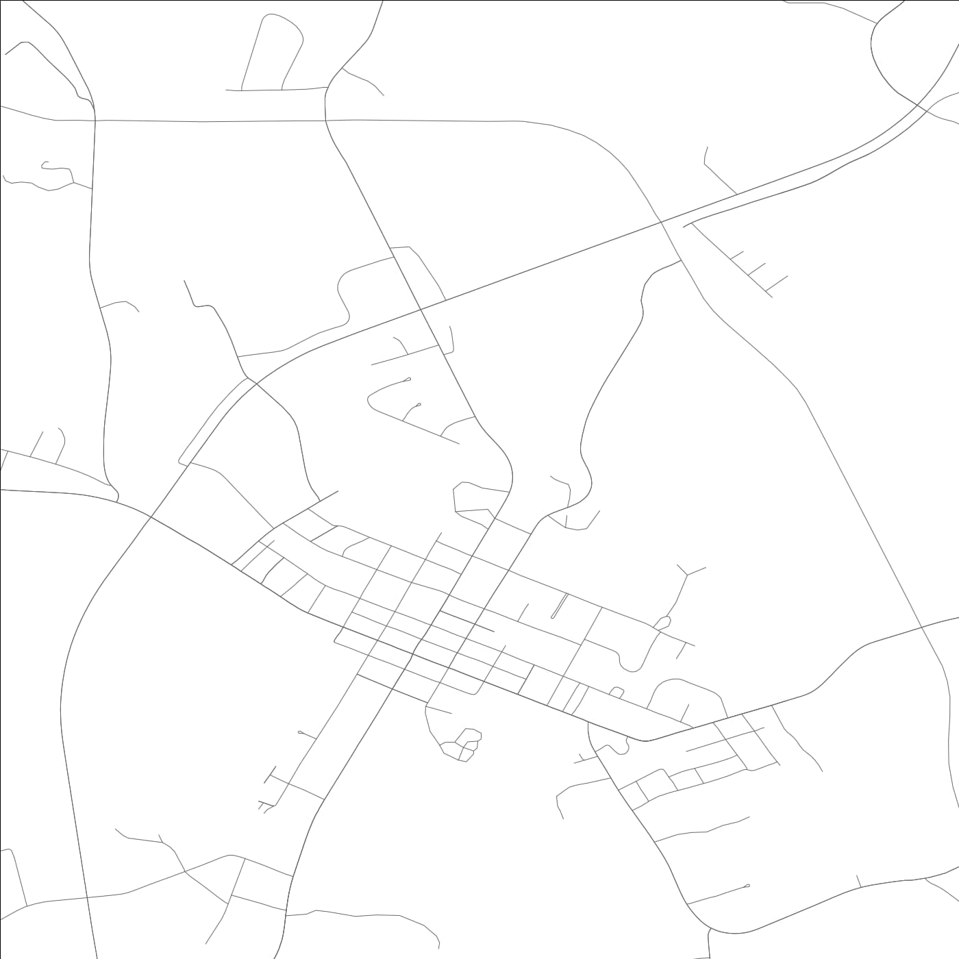 ROAD MAP OF SPRINGFIELD, KENTUCKY BY MAPBAKES