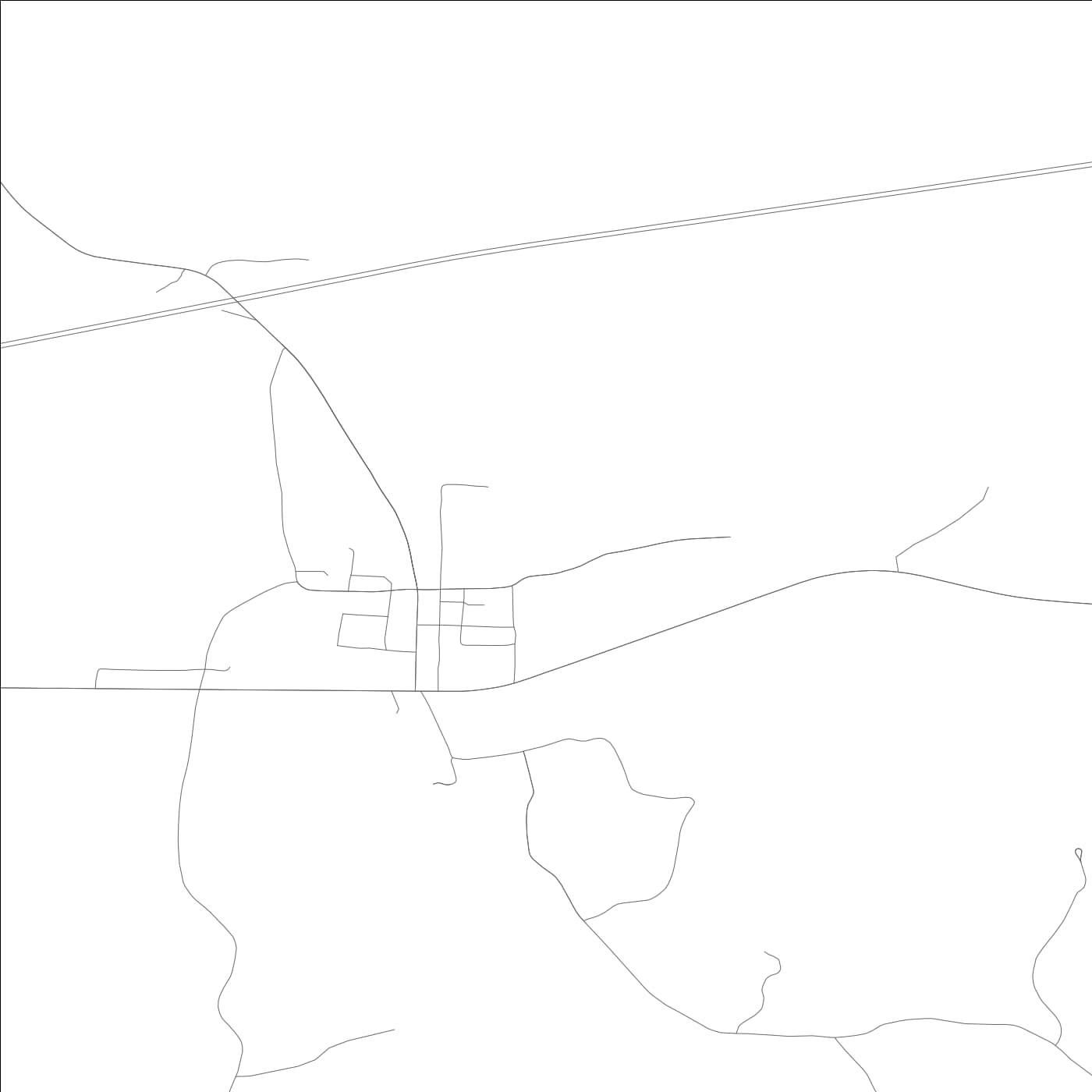 ROAD MAP OF ST. CHARLES, KENTUCKY BY MAPBAKES