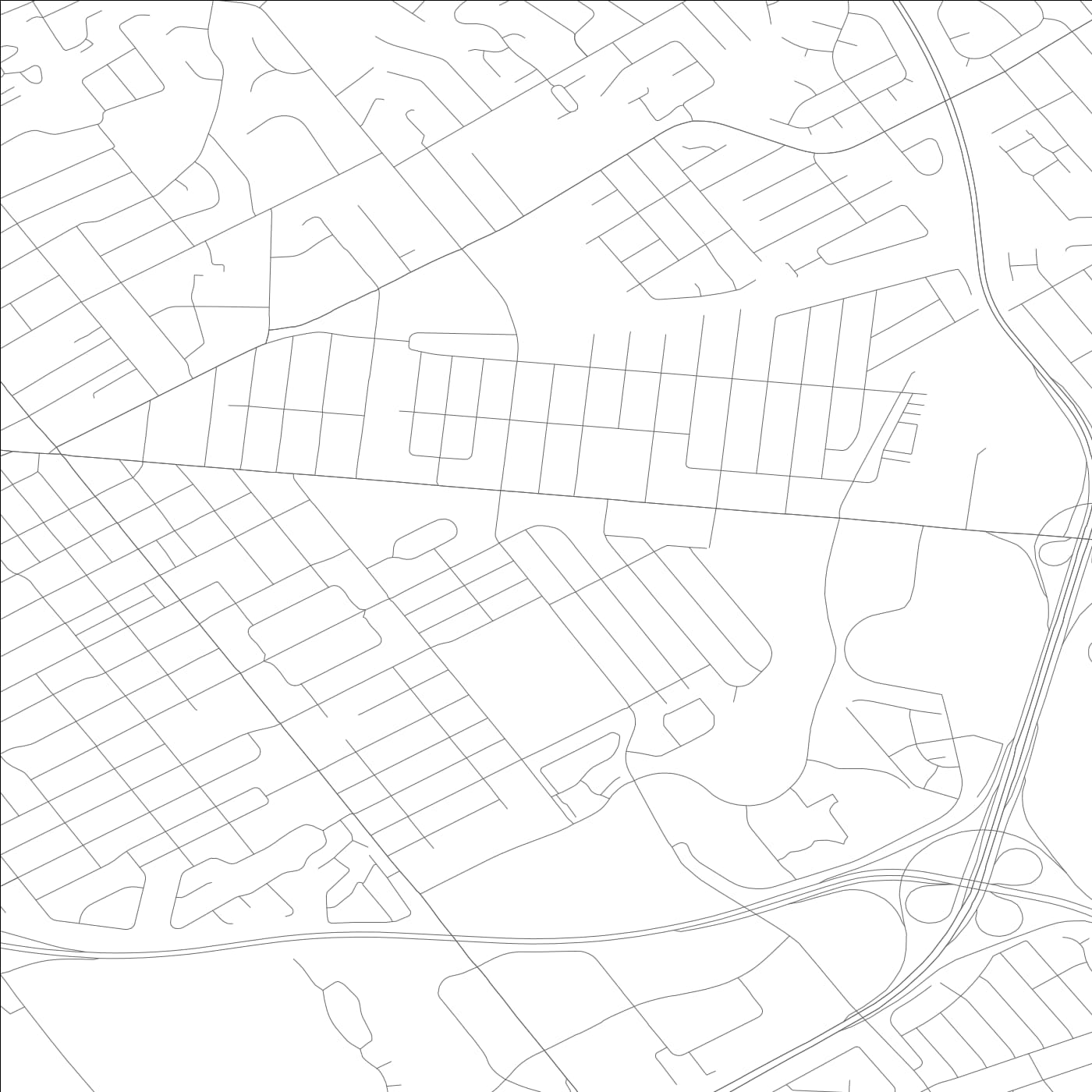 ROAD MAP OF ST. MATTHEWS, KENTUCKY BY MAPBAKES