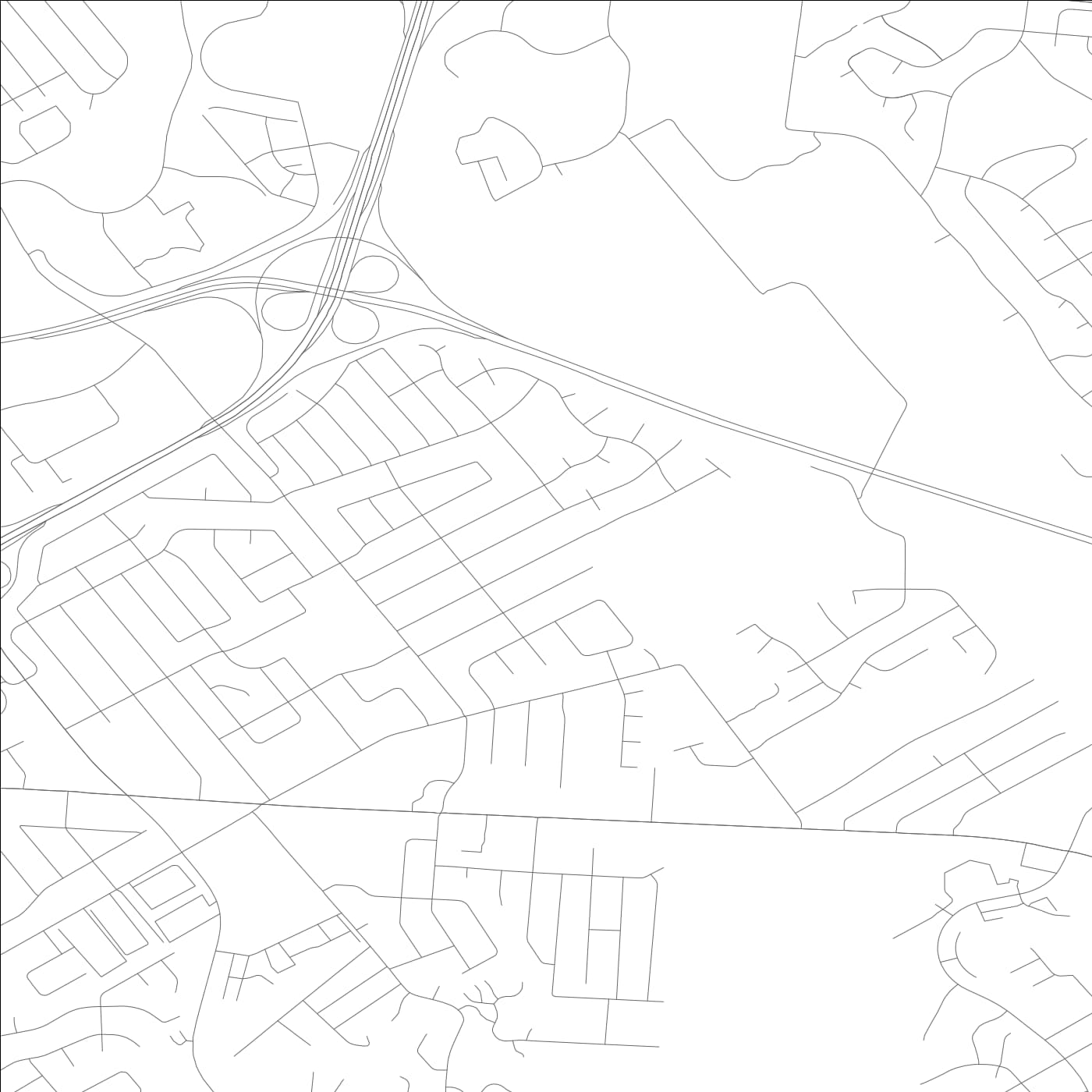 ROAD MAP OF ST. REGIS PARK, KENTUCKY BY MAPBAKES