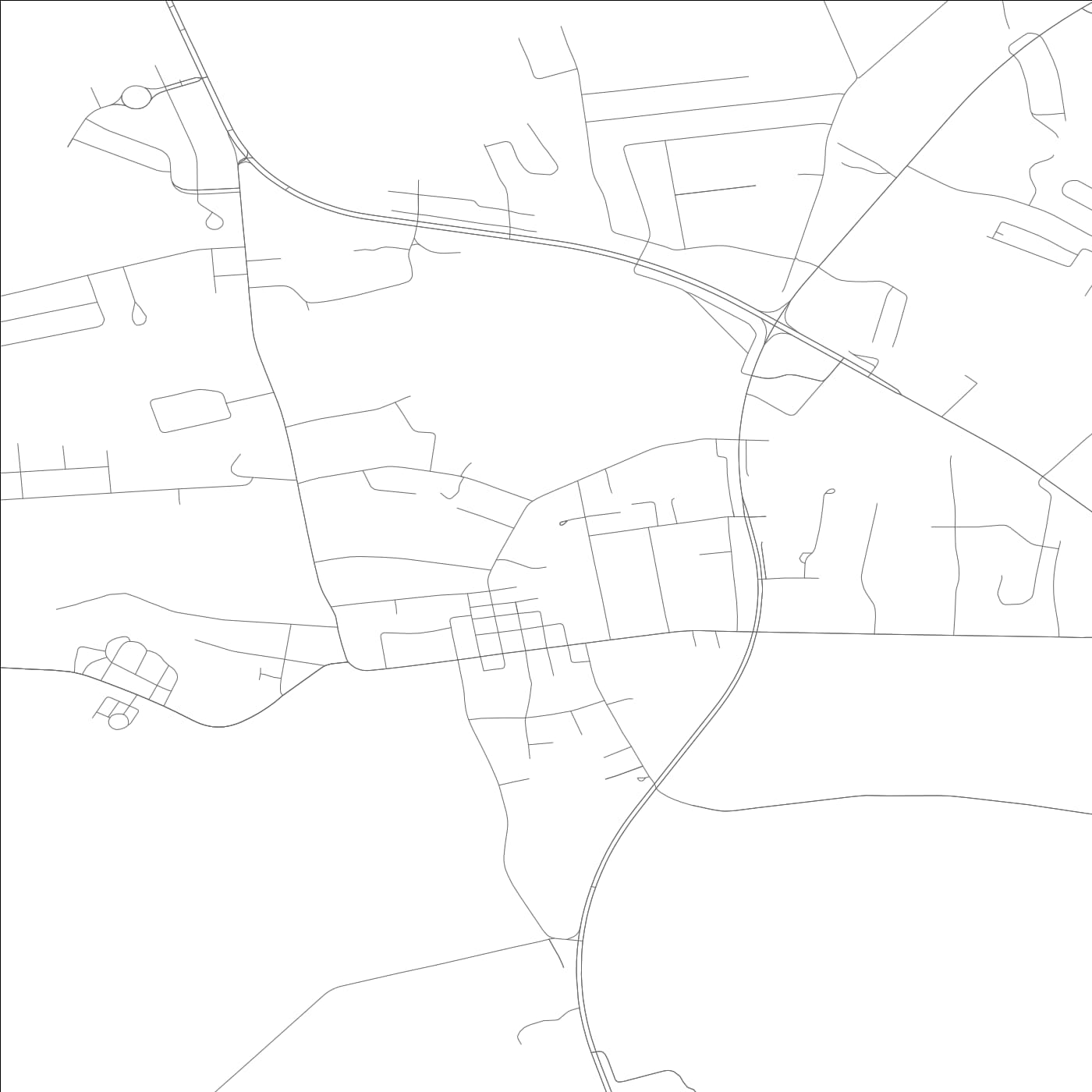 ROAD MAP OF STANFORD, KENTUCKY BY MAPBAKES