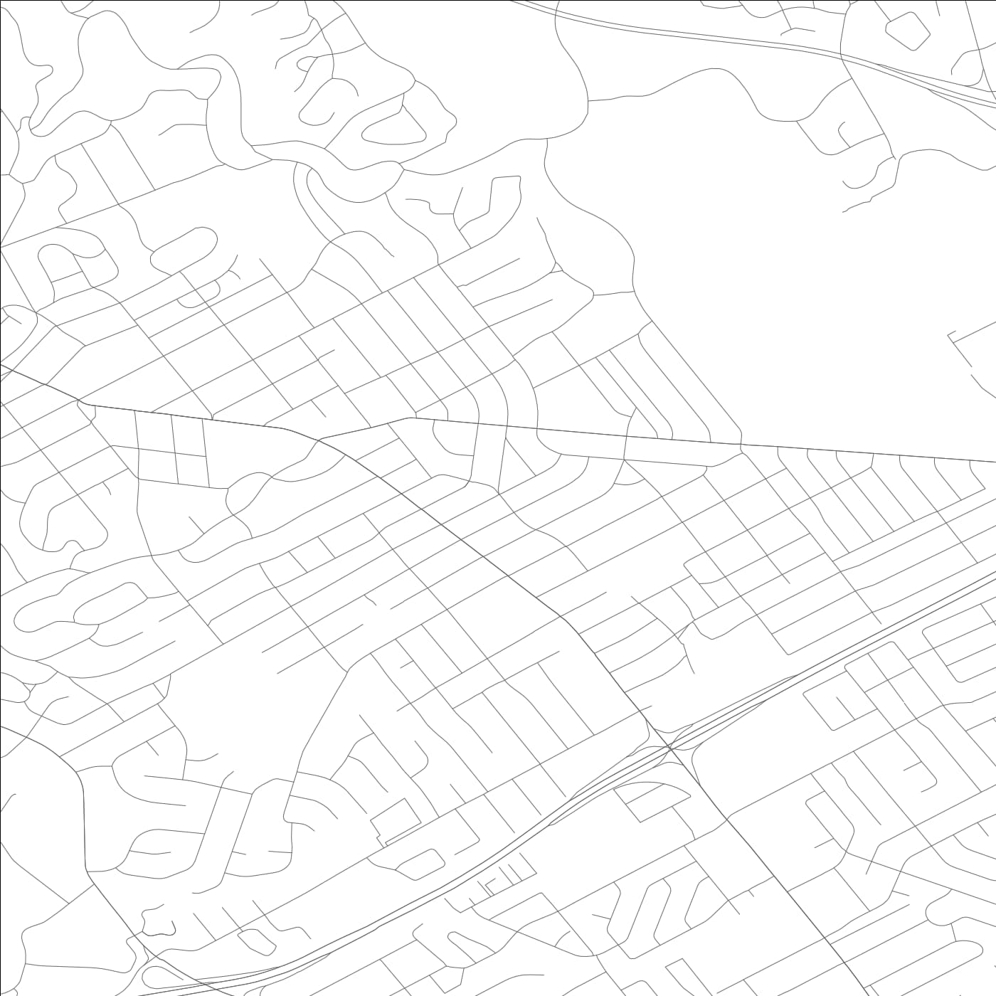 ROAD MAP OF STRATHMOOR VILLAGE, KENTUCKY BY MAPBAKES
