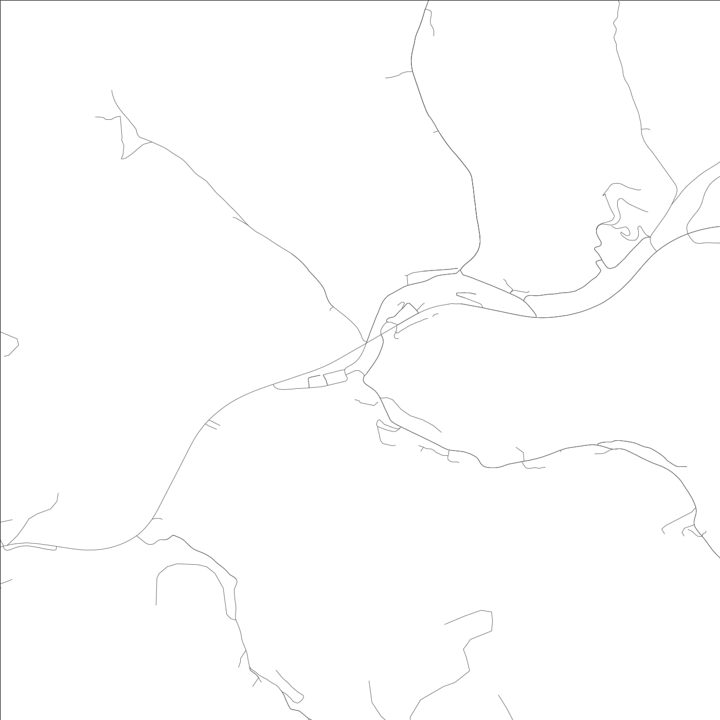 ROAD MAP OF VICCO, KENTUCKY BY MAPBAKES