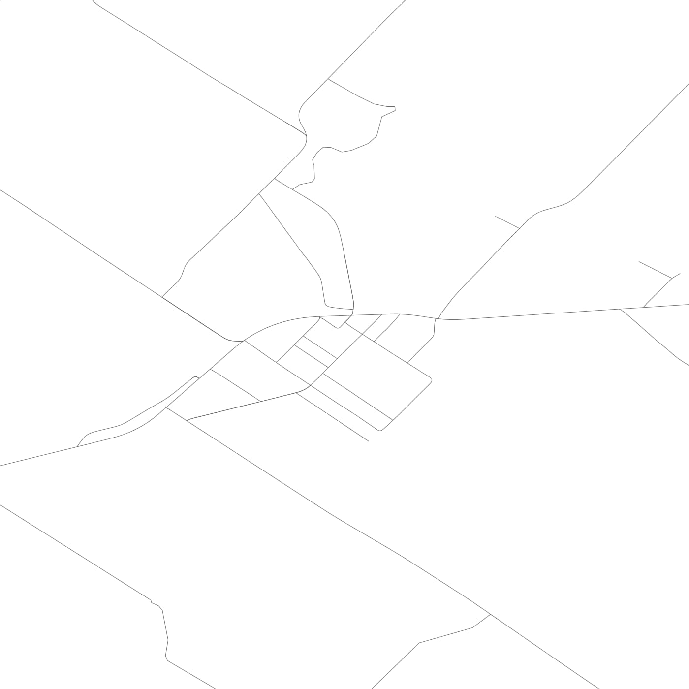 ROAD MAP OF WAVERLY, KENTUCKY BY MAPBAKES