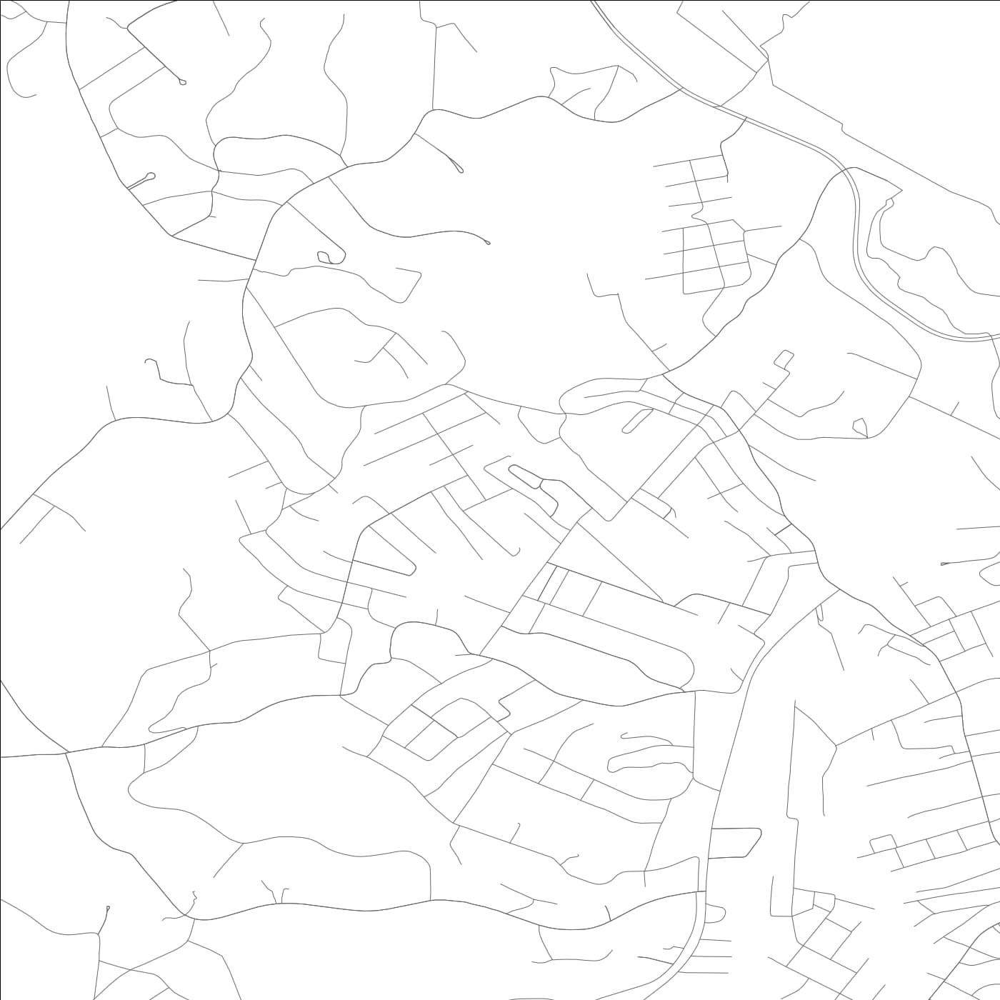ROAD MAP OF WESTWOOD, KENTUCKY BY MAPBAKES