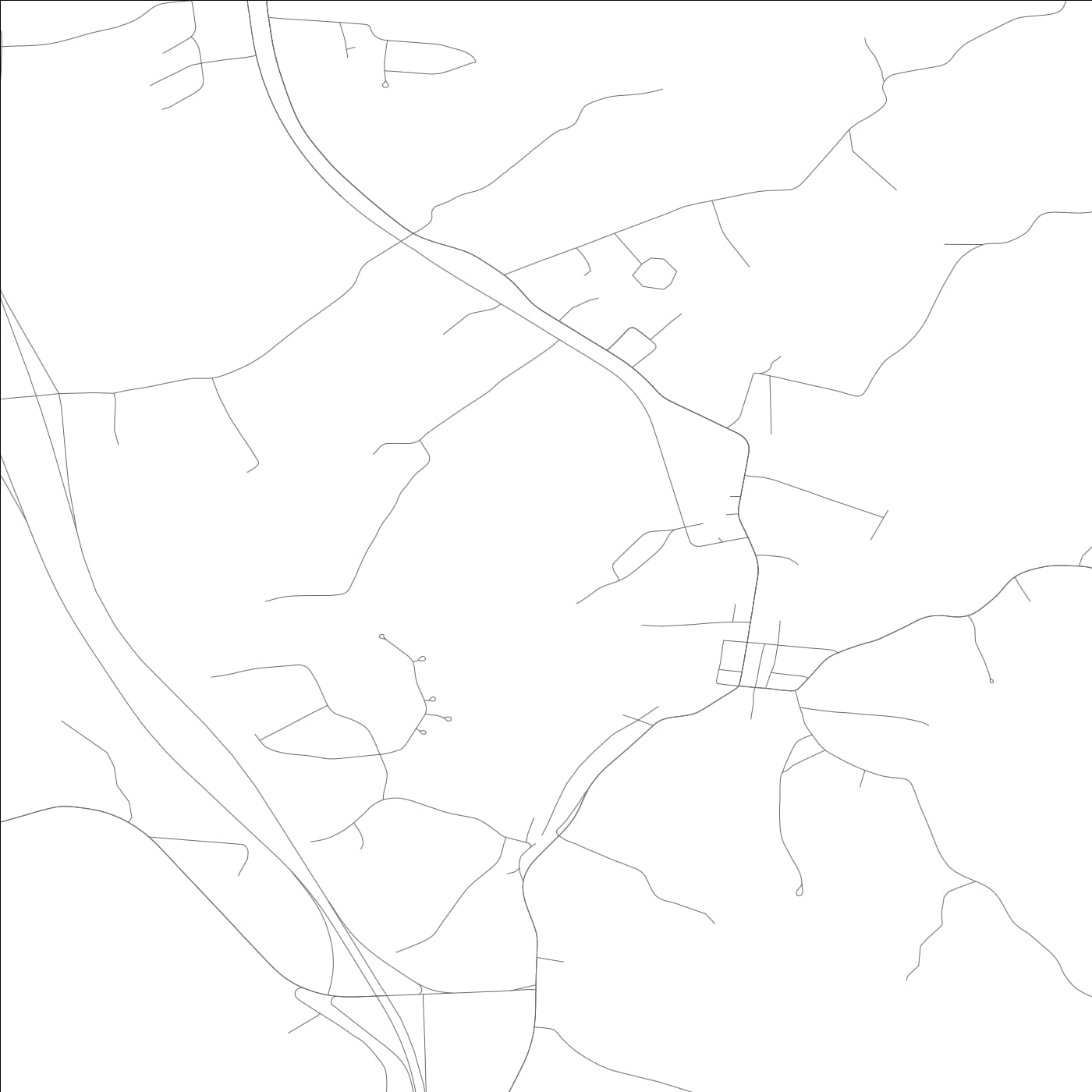 ROAD MAP OF WILLIAMSTOWN, KENTUCKY BY MAPBAKES
