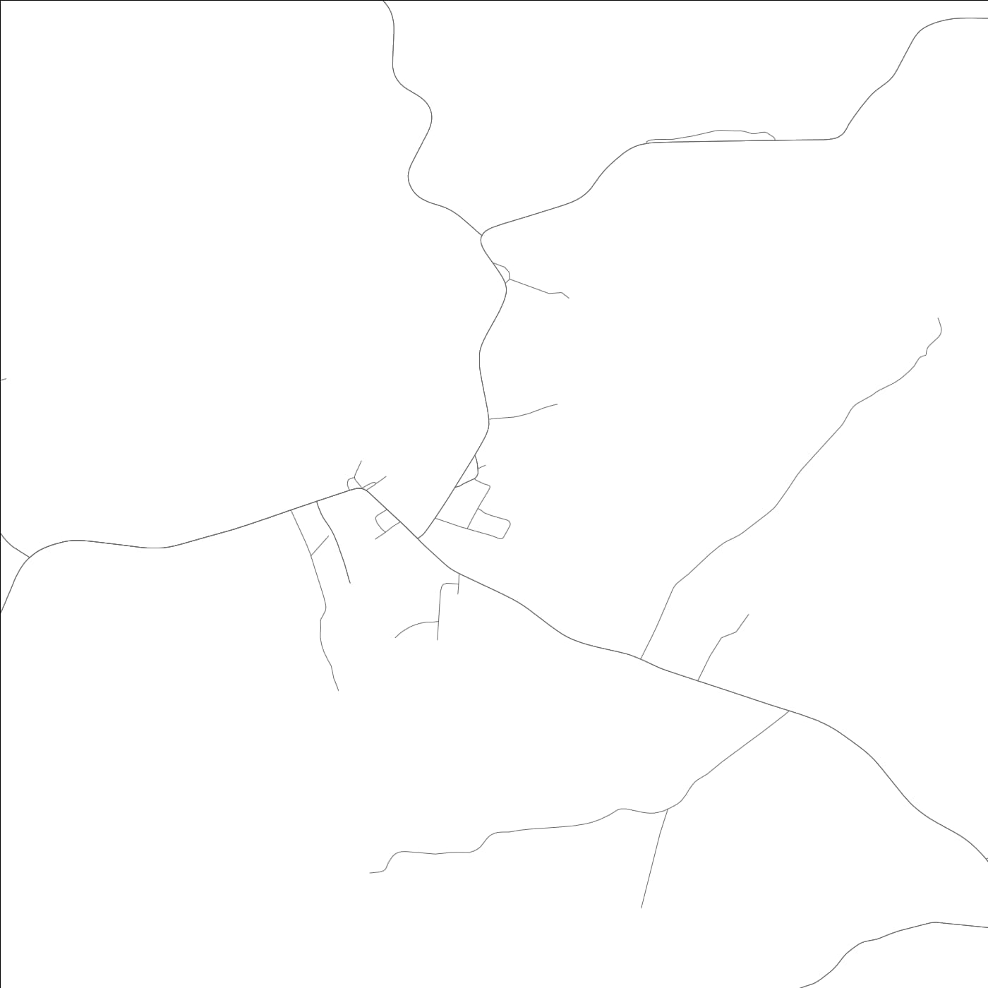 ROAD MAP OF WILLISBURG, KENTUCKY BY MAPBAKES