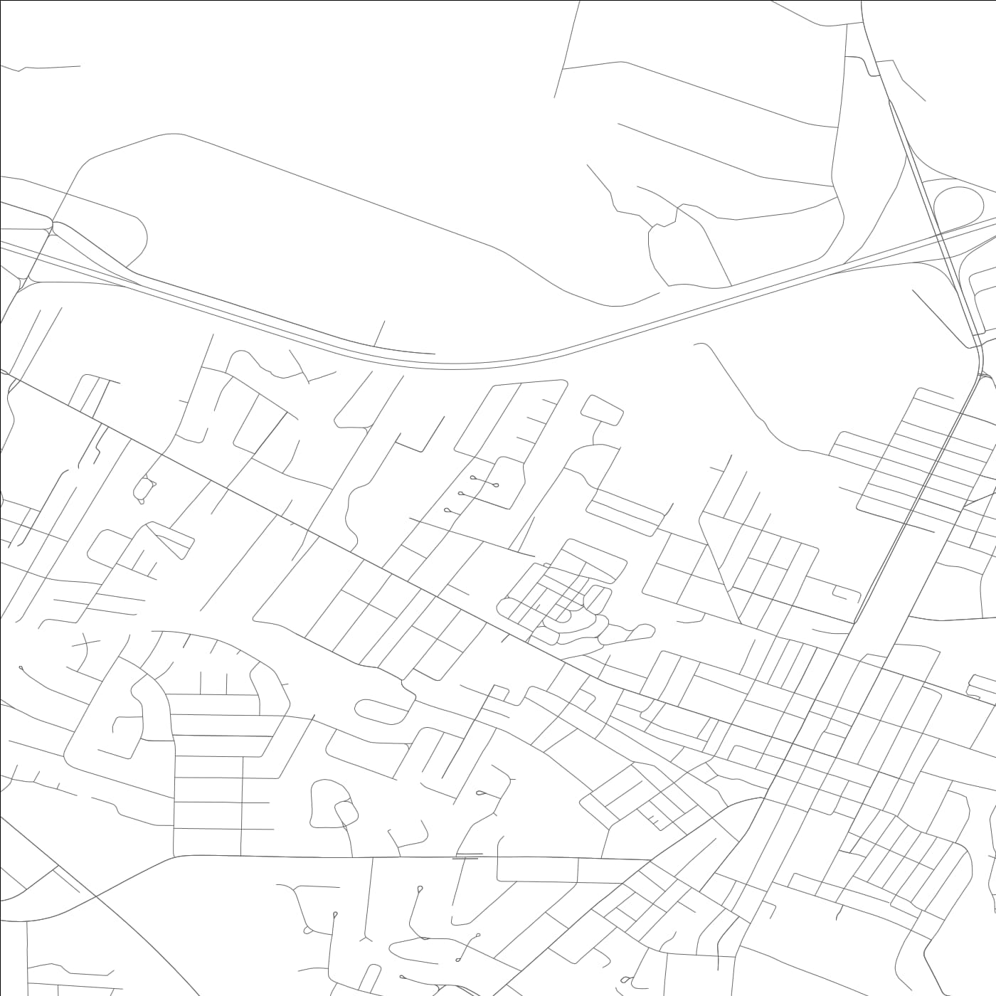 ROAD MAP OF WINCHESTER, KENTUCKY BY MAPBAKES