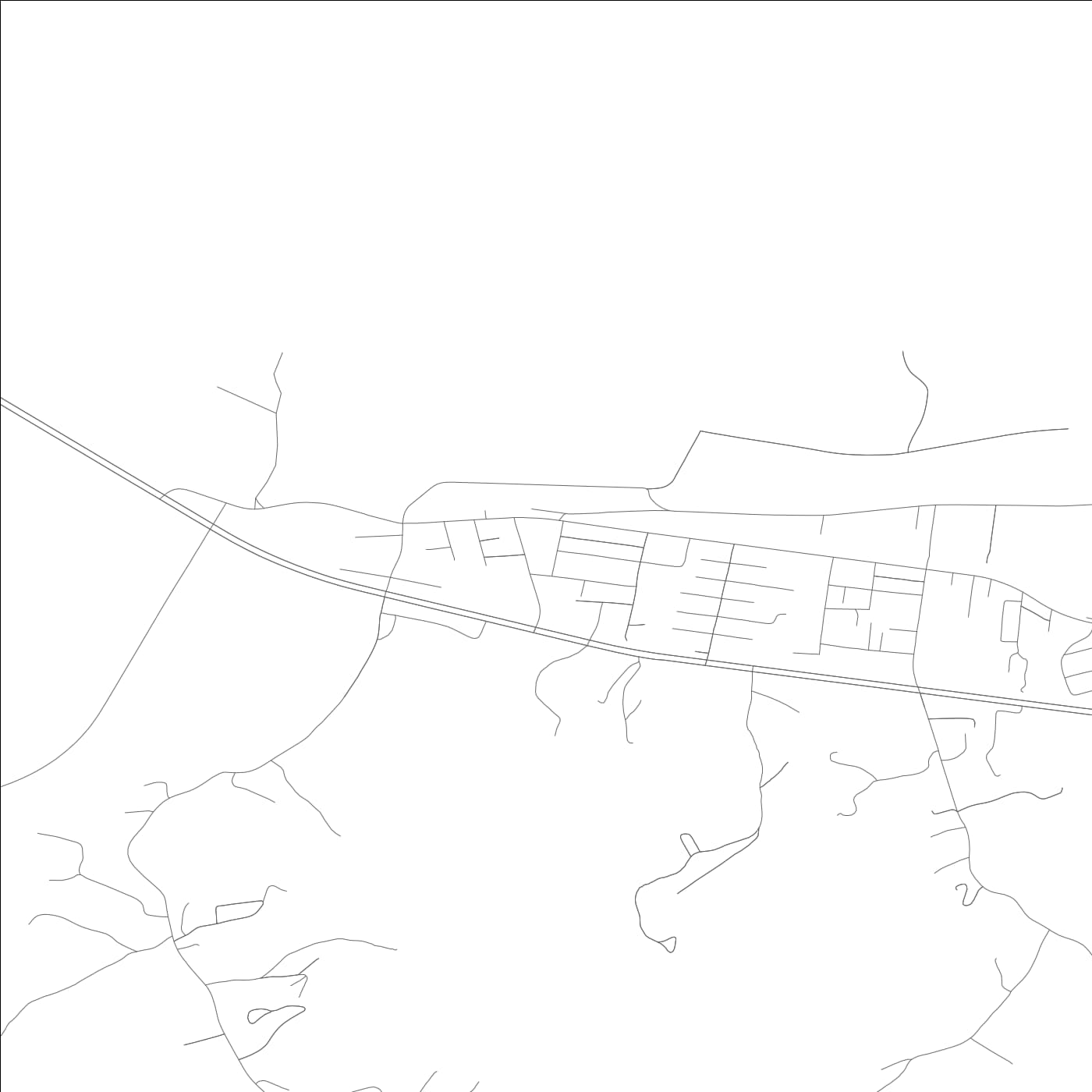 ROAD MAP OF WURTLAND, KENTUCKY BY MAPBAKES