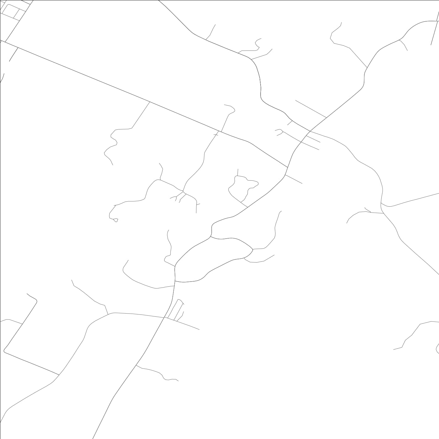 ROAD MAP OF YELVINGTON, KENTUCKY BY MAPBAKES