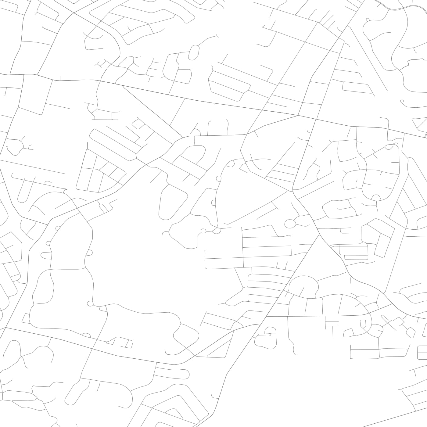 ROAD MAP OF OCEAN VIEW, DELAWARE BY MAPBAKES