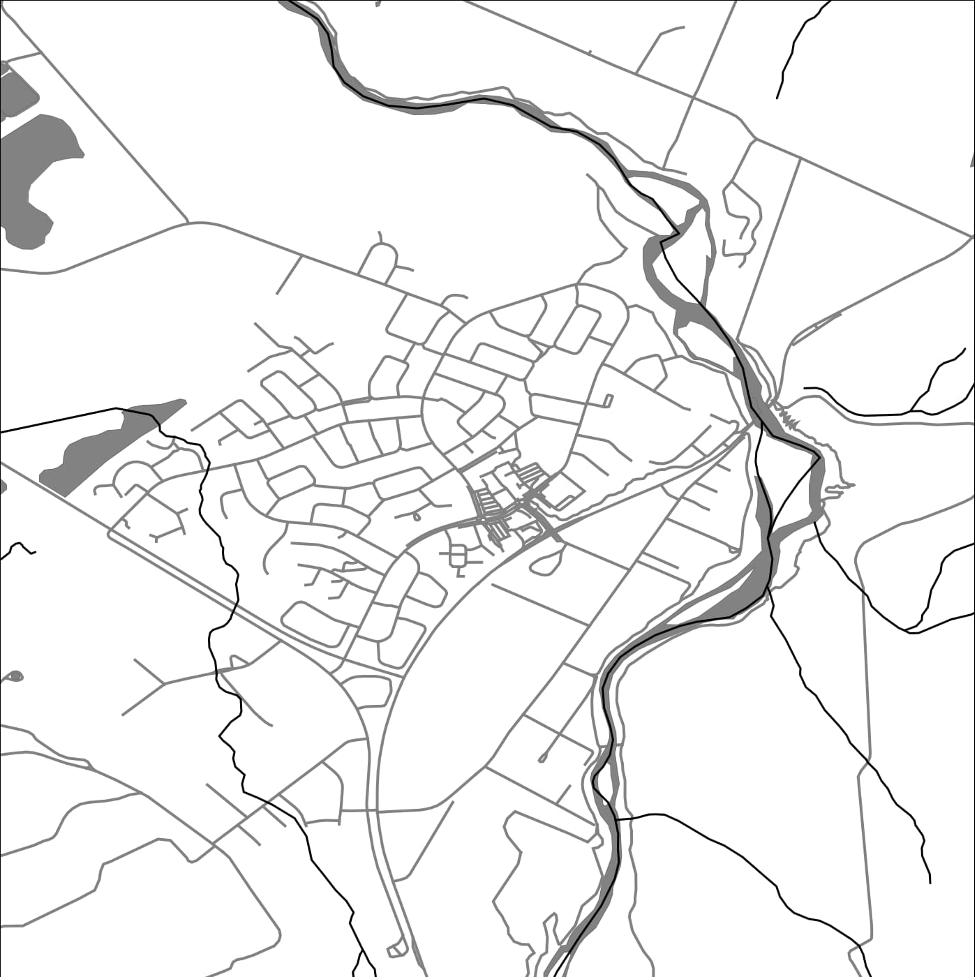 ROAD MAP OF TURANGI, NEW ZEALAND BY MAPBAKES