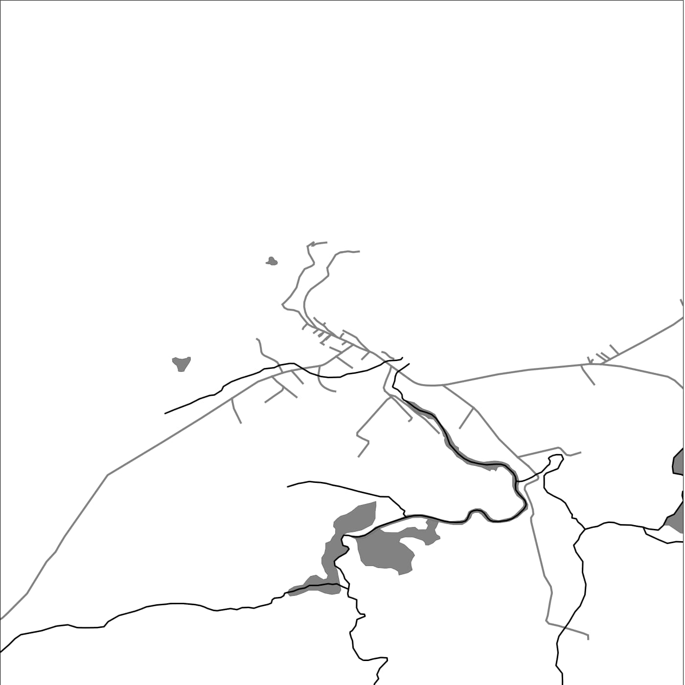 ROAD MAP OF WAITANGI, NEW ZEALAND BY MAPBAKES