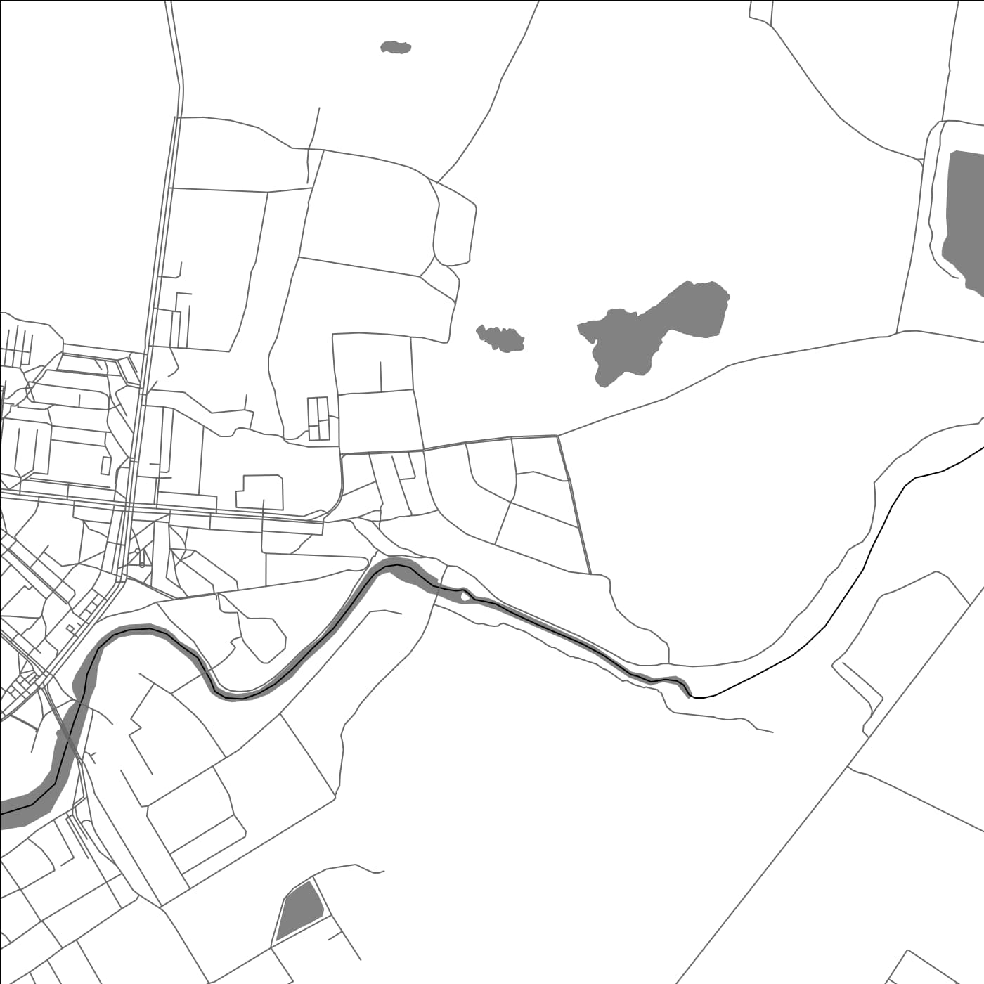 ROAD MAP OF BARAN, BELARUS BY MAPBAKES