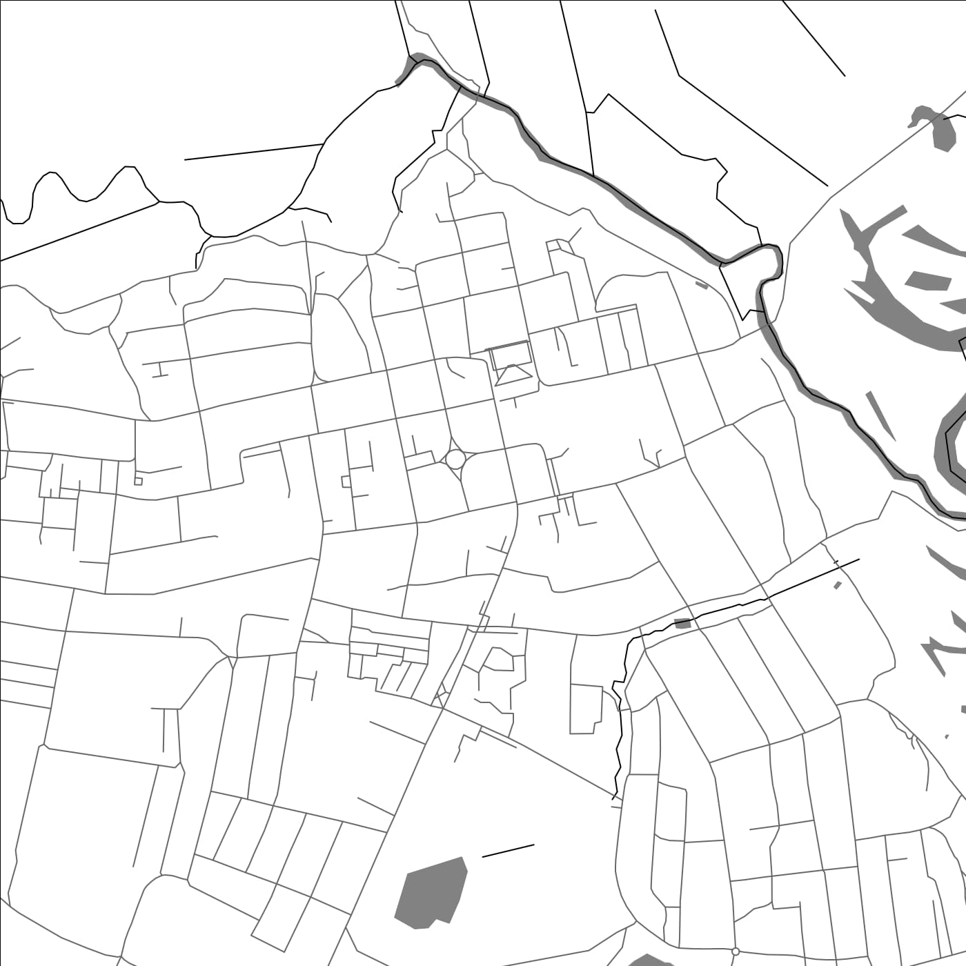 ROAD MAP OF CHACHERSK, BELARUS BY MAPBAKES